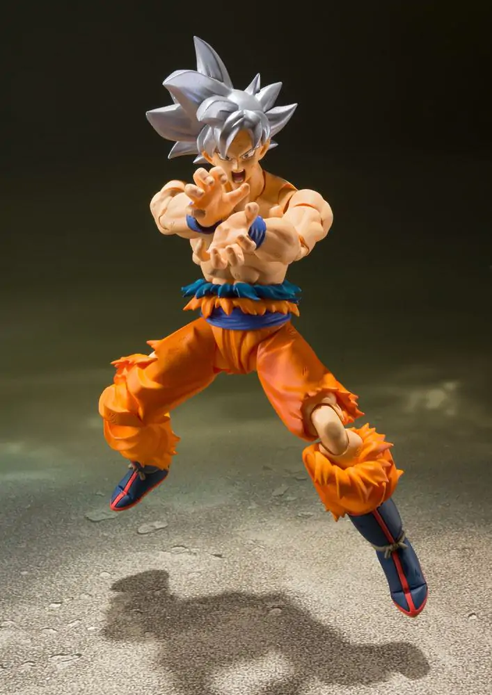 Dragon Ball Super S.H. Figuarts akcijska figura Son Goku Ultra Instinct 14 cm fotografija izdelka