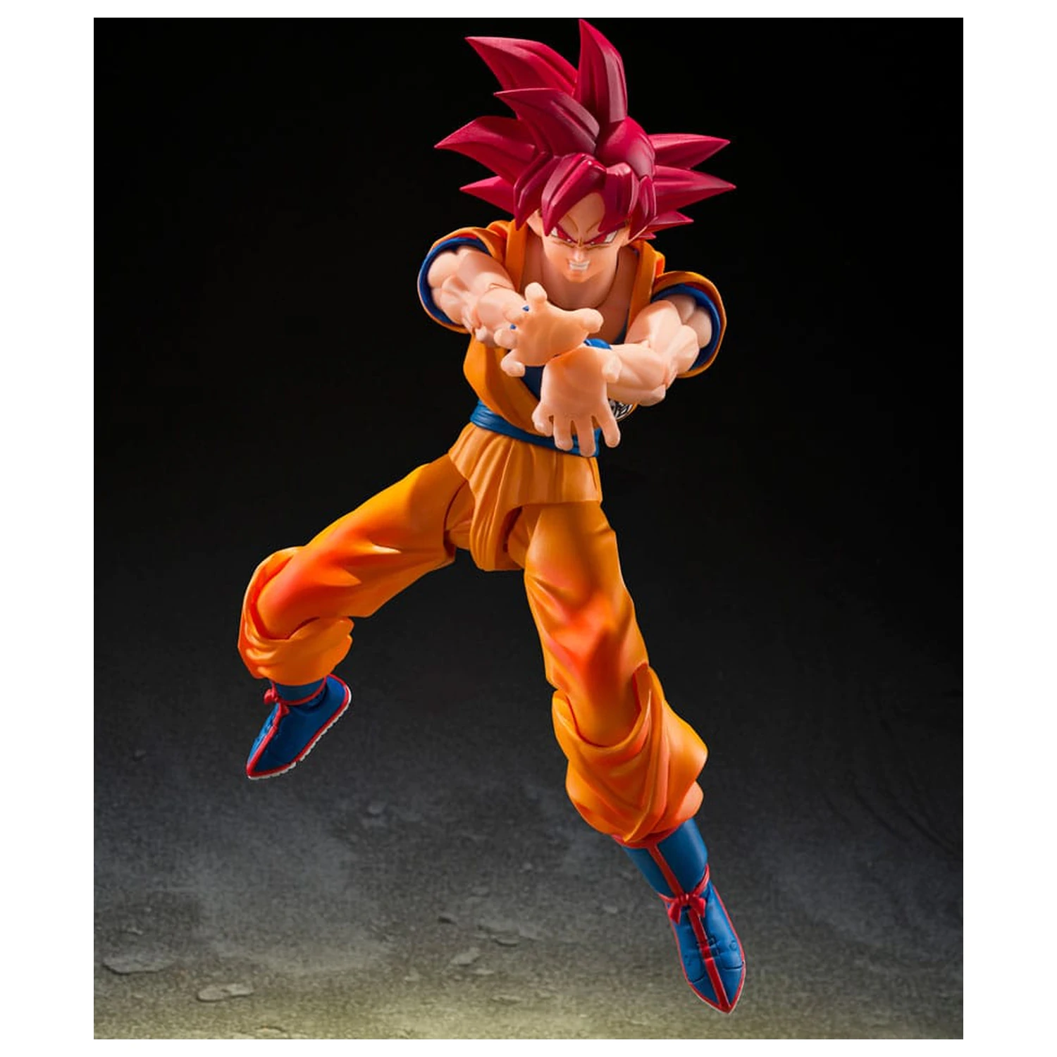 Dragon Ball Super S.H.Figuarts akcijska figura Super Saiyan God Son Guko (God Aura) 15 cm fotografija izdelka