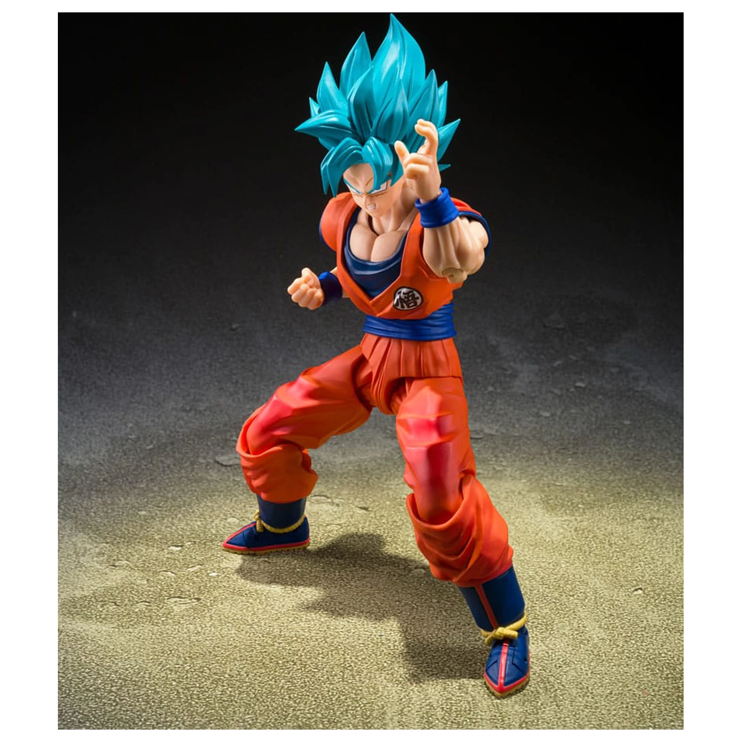 Dragon Ball Super S.H.Figuarts akcijska figura Super Saiyan God Super Son Guko (Blue power transcending Limits) 15 cm fotografija izdelka
