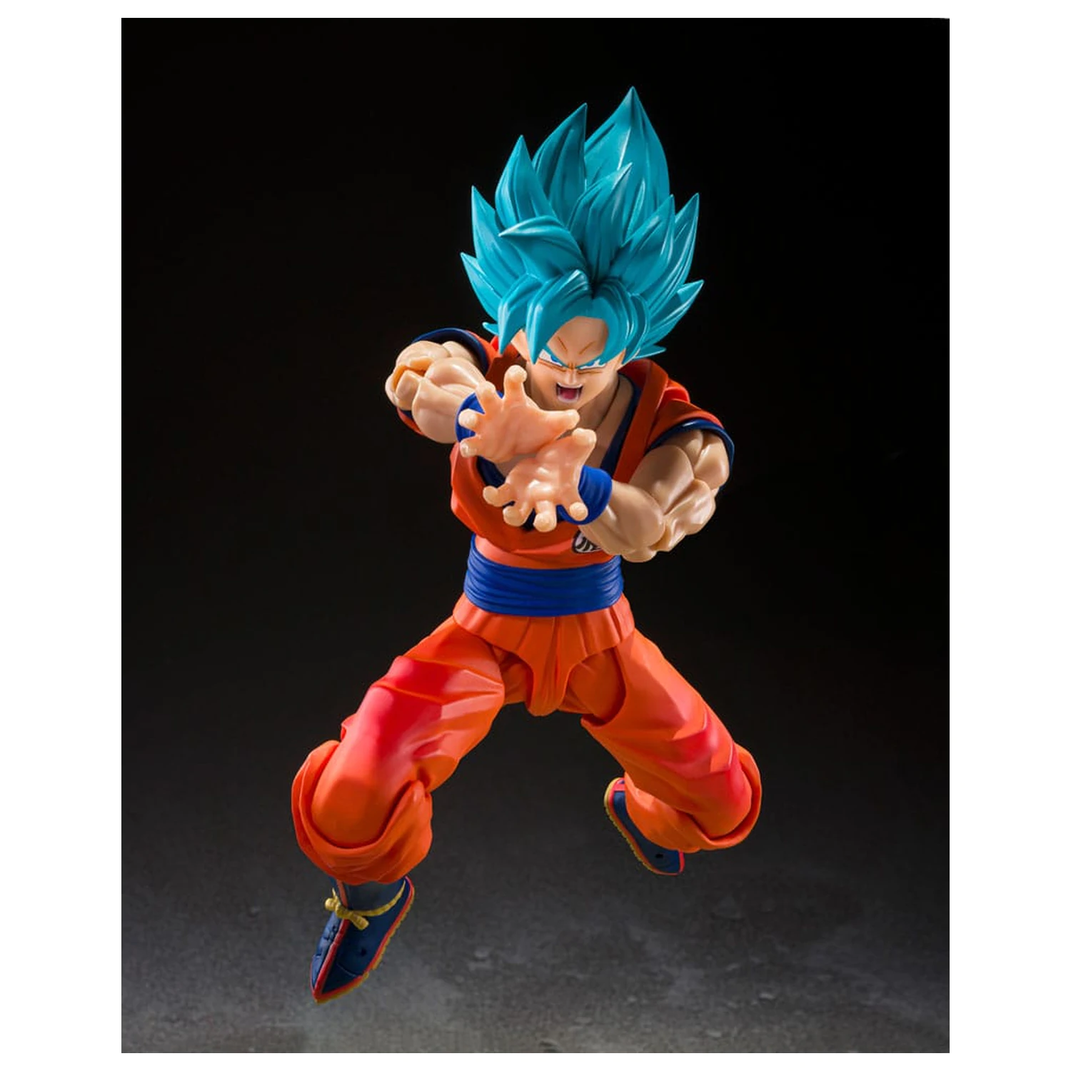 Dragon Ball Super S.H.Figuarts akcijska figura Super Saiyan God Super Son Guko (Blue power transcending Limits) 15 cm fotografija izdelka