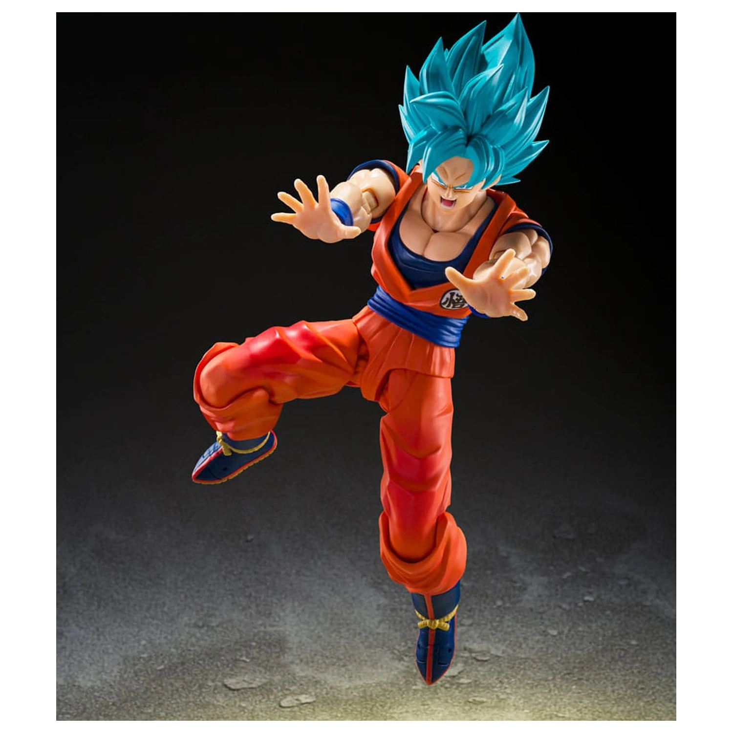 Dragon Ball Super S.H.Figuarts akcijska figura Super Saiyan God Super Son Guko (Blue power transcending Limits) 15 cm fotografija izdelka