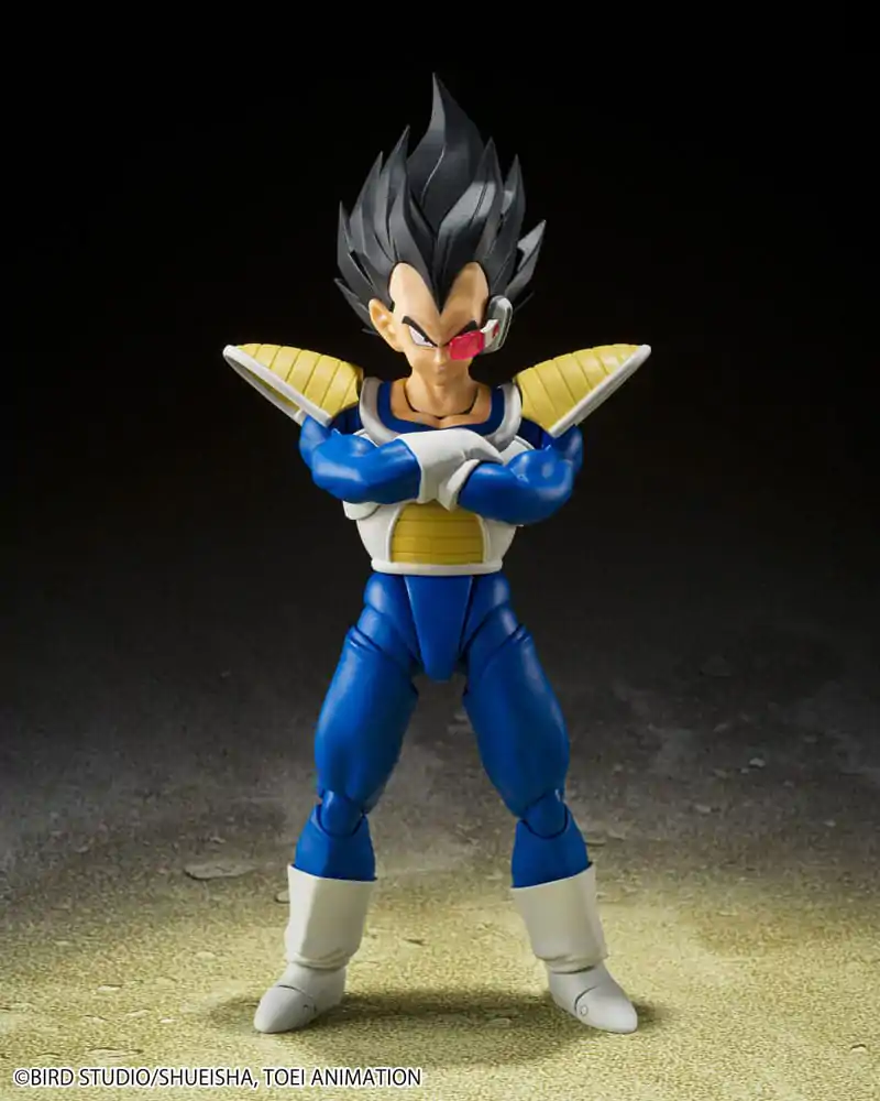 Dragon Ball Z S.H. Figuarts akcijska figura Vegeta 24000 Power Level 14 cm fotografija izdelka