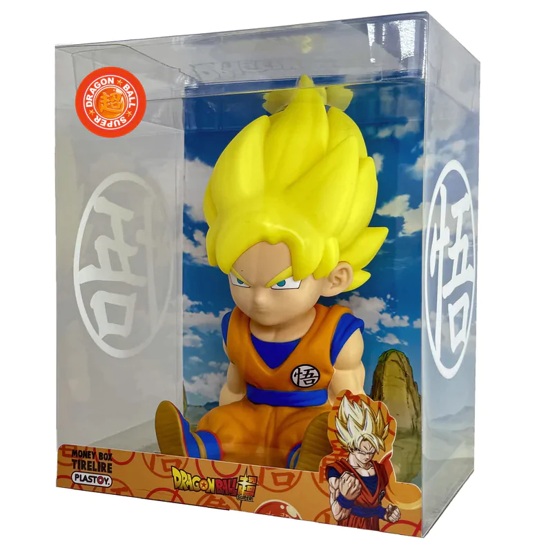 Dragon Ball Super Son Goku Super Saiyan hranilnik figura 15 cm fotografija izdelka