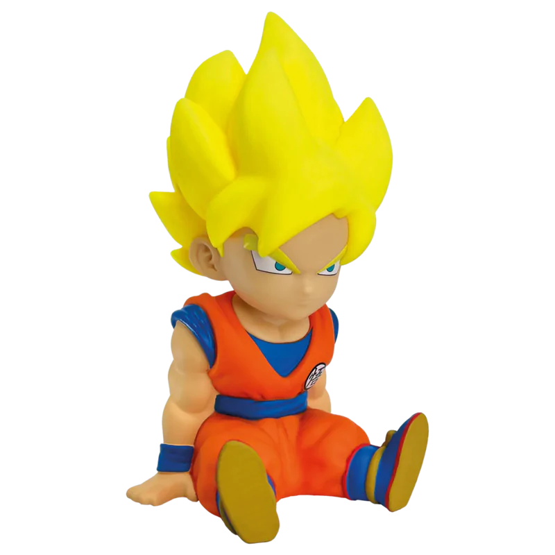 Dragon Ball Super Son Goku Super Saiyan hranilnik figura 15 cm fotografija izdelka