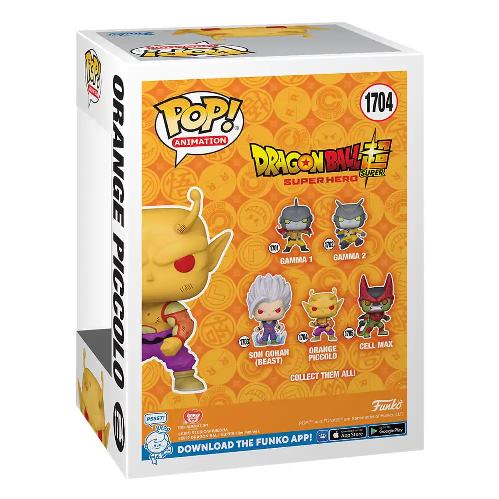 Dragon Ball Super: Super Hero Funko POP! Animation Vinil Figura Orange Piccolo 9 cm fotografija izdelka