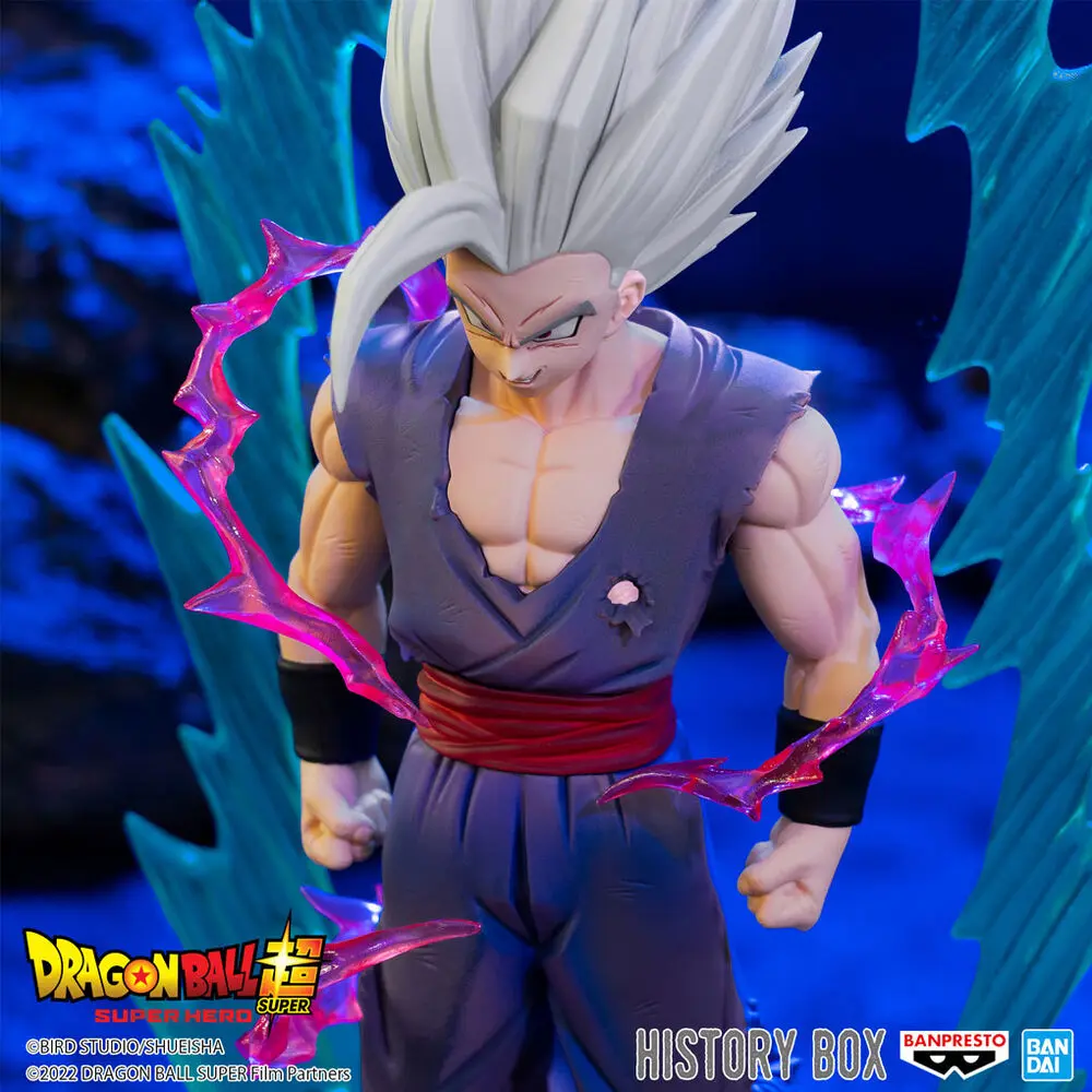 Dragon Ball Super Super Hero History Box Gohan Beast figura 12 cm fotografija izdelka