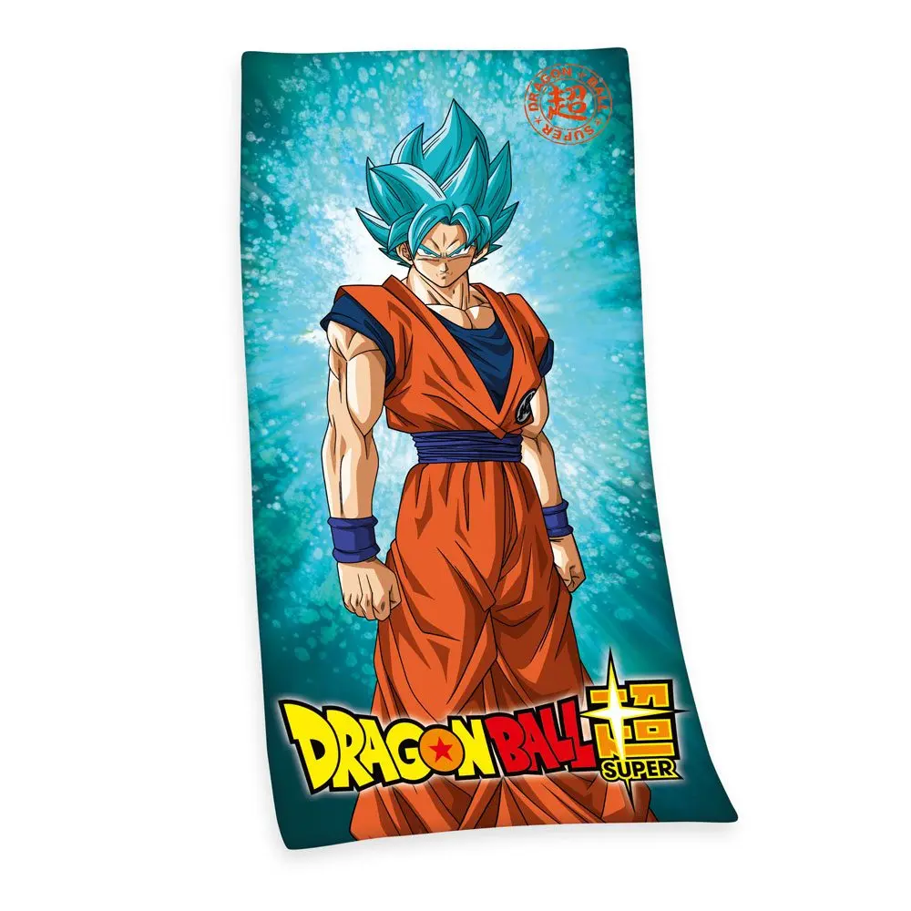 Dragon Ball Super Brisača Super Saiyan God Super Saiyan Son Goku 150 x 75 cm fotografija izdelka