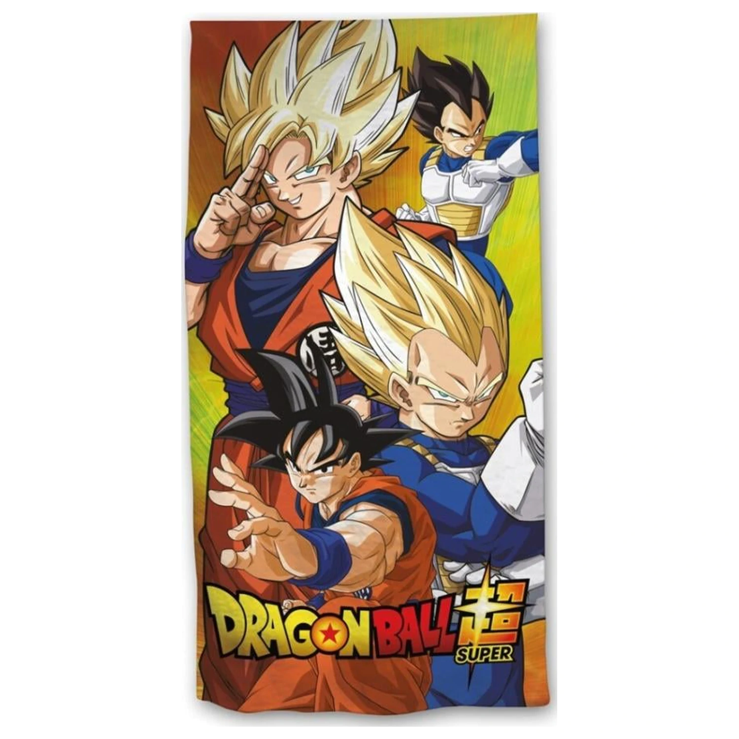 Dragon Ball Super Super Saiyan brisača za plažo fotografija izdelka