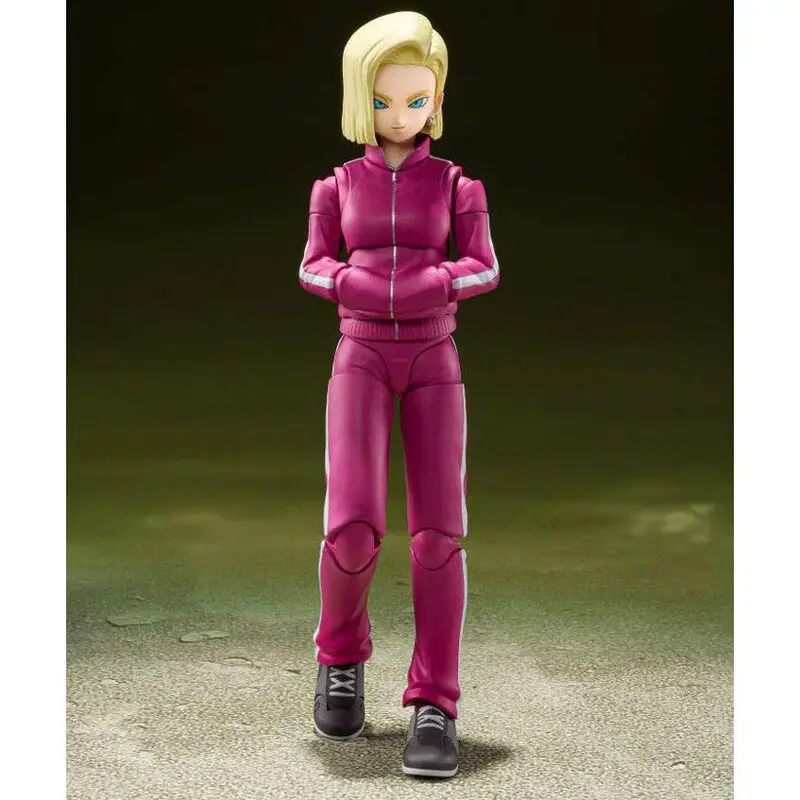 Dragon Ball Super S.H. Figuarts akcijska figura Android 18 (Universe Survival Saga) 14 cm fotografija izdelka