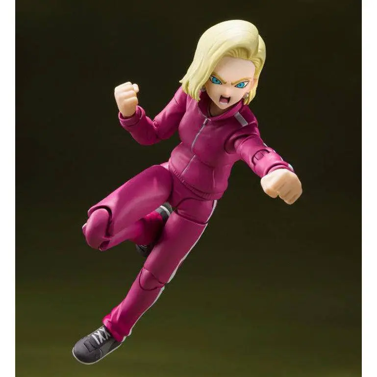 Dragon Ball Super S.H. Figuarts akcijska figura Android 18 (Universe Survival Saga) 14 cm fotografija izdelka