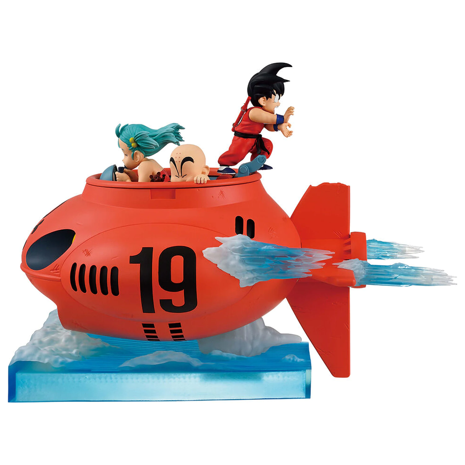 Dragon Ball vs Red Ribbon Army Son Goku, Bulma & Krillin Ichibansho figura 21cm fotografija izdelka