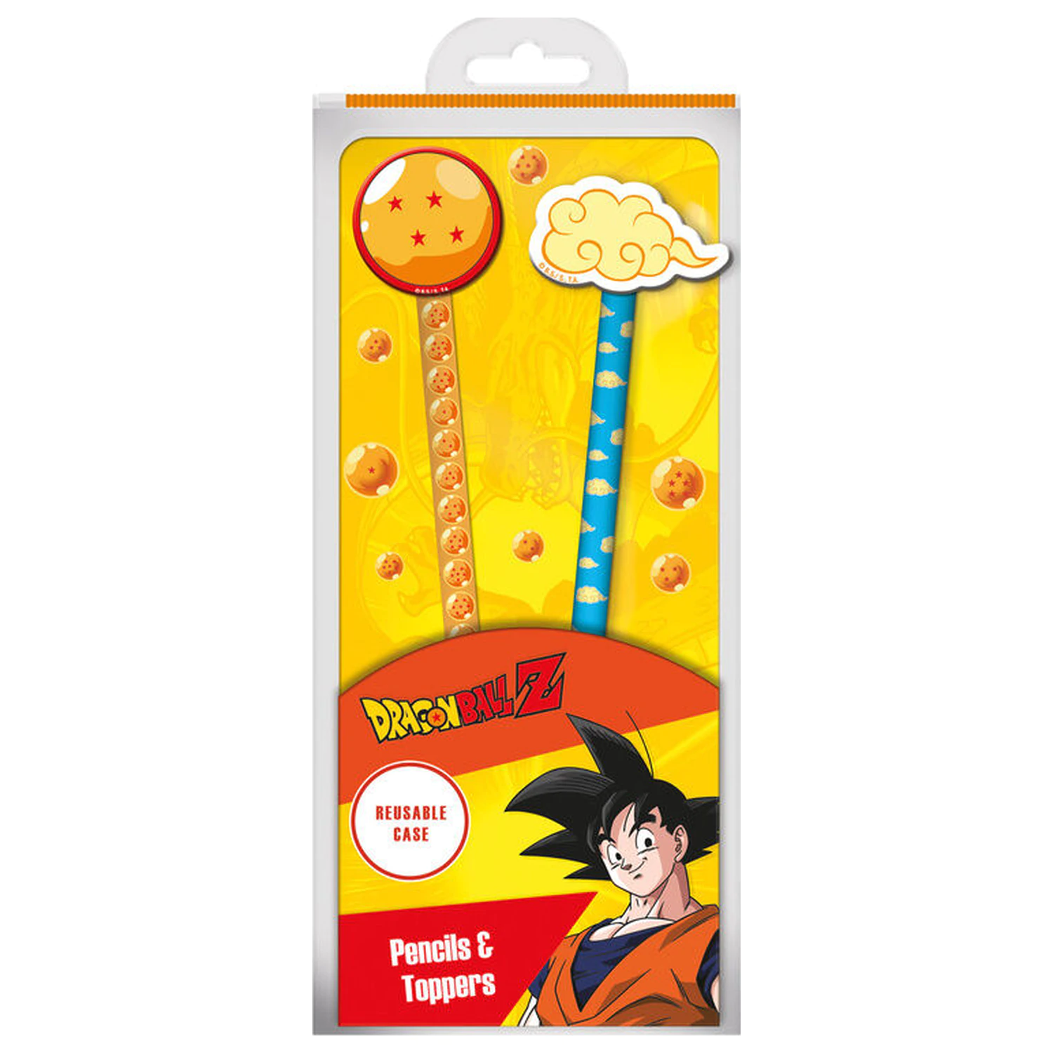 Dragon Ball Z set 2 svinčnikov z okrasnim vrhom fotografija izdelka