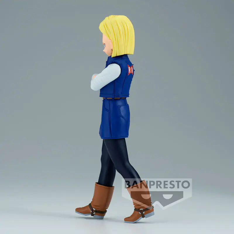 Dragon Ball Z Android 18 Solid Edge figurica za delo 17 cm fotografija izdelka