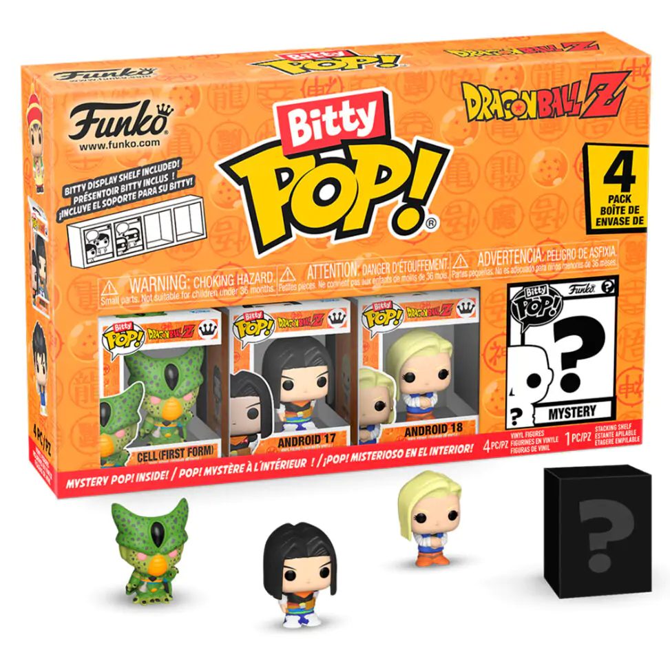 Dragon Ball Z Bitty Funko POP! Vinilna Figura 4-Pack Frieza 2,5 cm fotografija izdelka