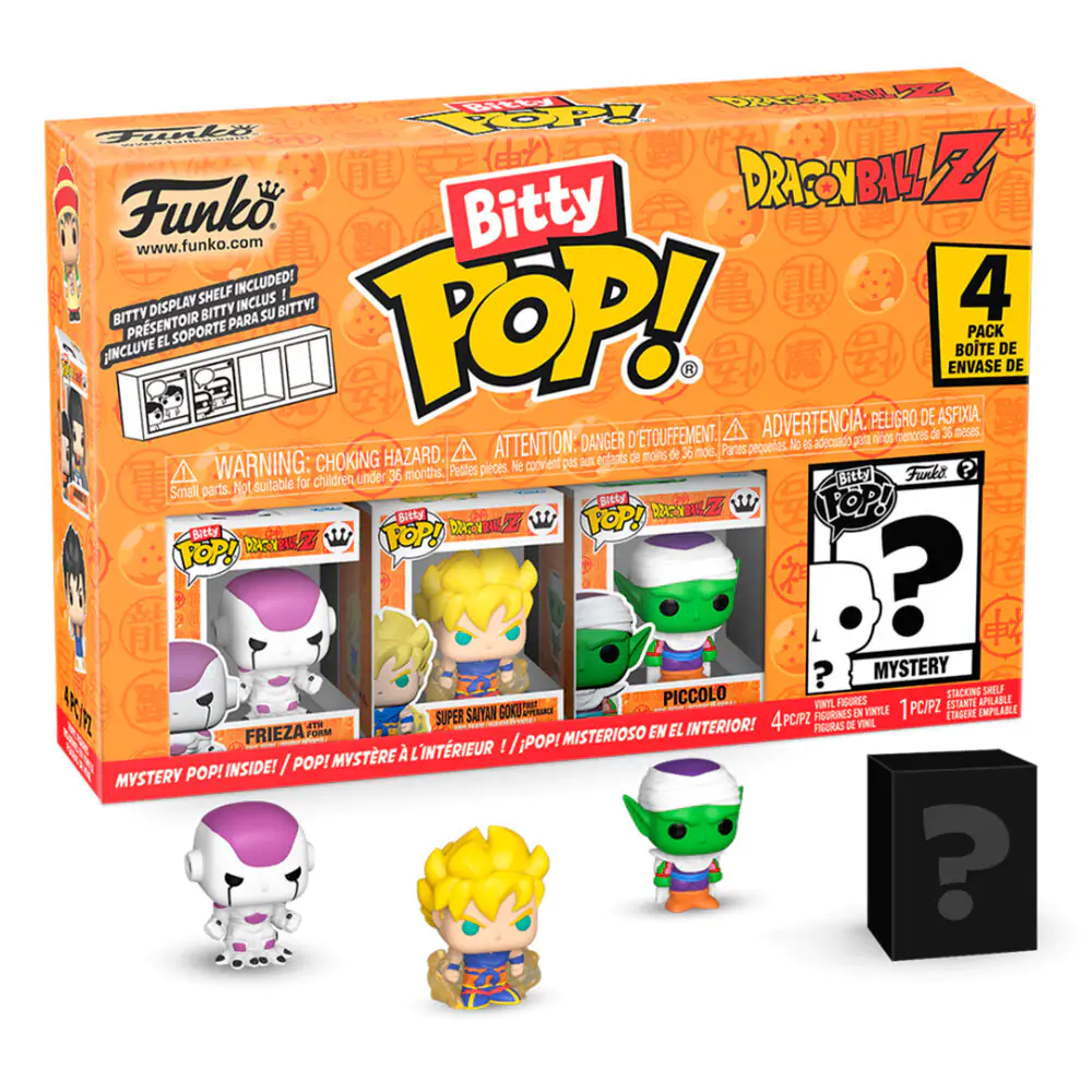 Dragon Ball Z Bitty Funko POP! Vinilna figura 4-Pack Kid Buu fotografija izdelka