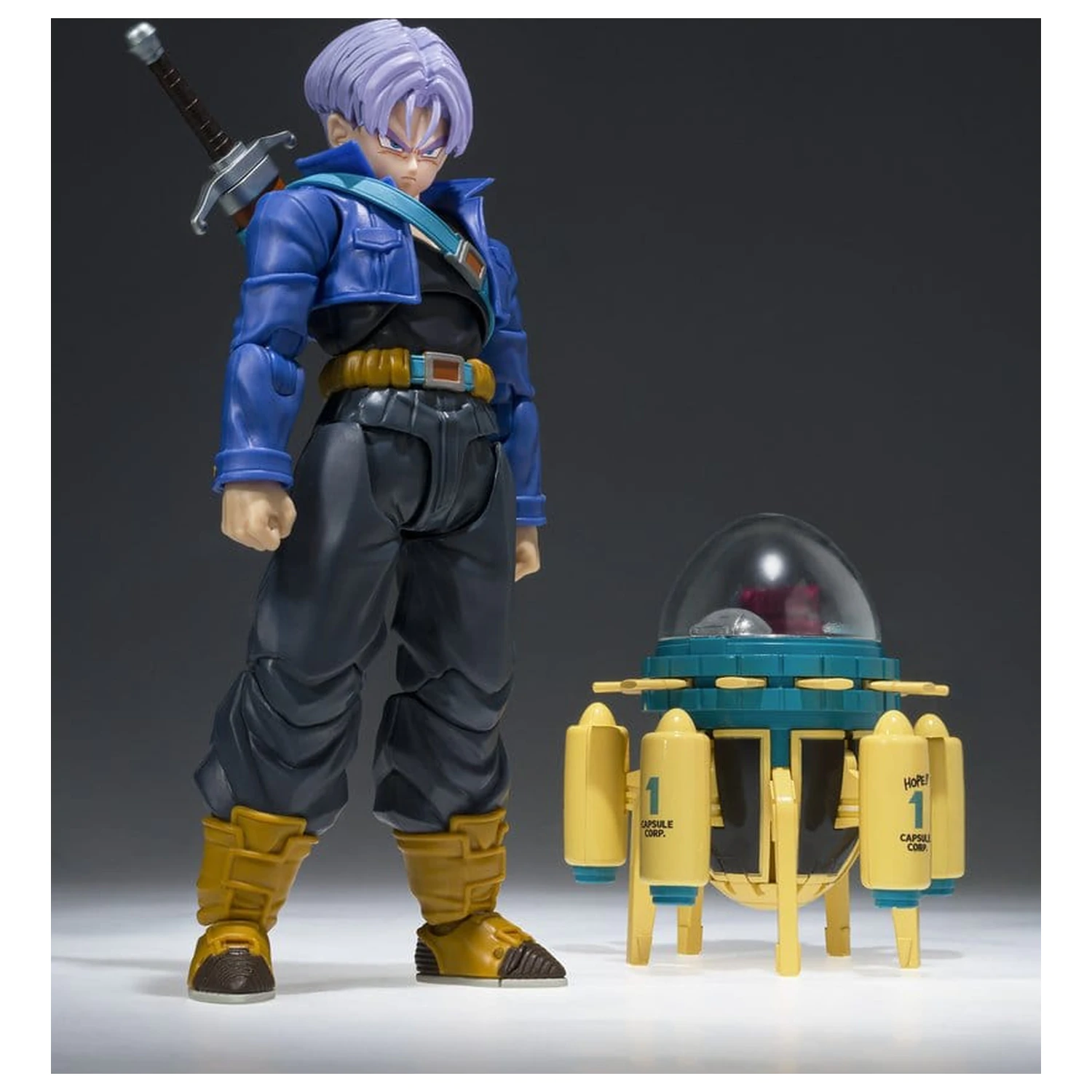 Dragon Ball Z Changearts akcijska figura Hoi-Poi Capsule No. 433 Trunks's Time Machine 8 cm fotografija izdelka