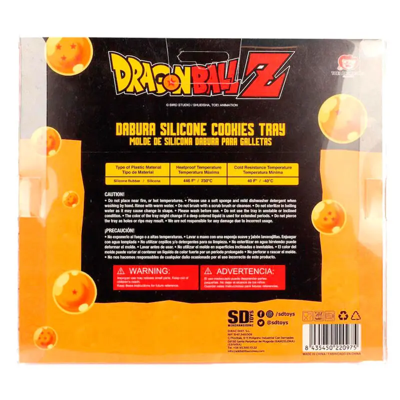 Dragon Ball Z Silikonski pladenj za piškote Dabura fotografija izdelka