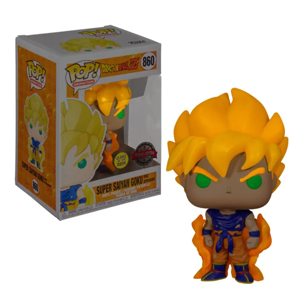 Dragon Ball Z Funko POP! Animation Vinil Figura SS Goku(GW) 9 cm fotografija izdelka