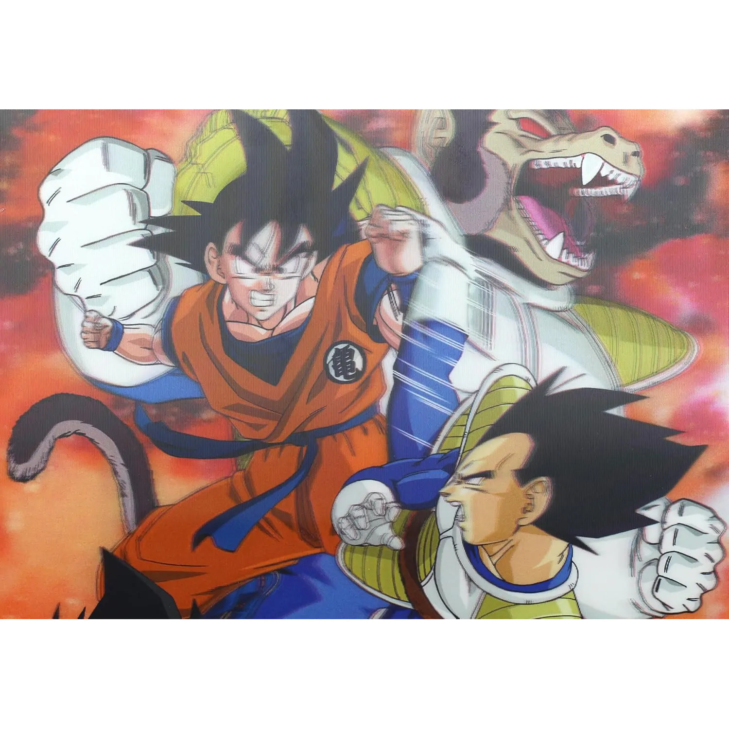 Dragon Ball Z Goku vs Vegeta A4 beležka fotografija izdelka