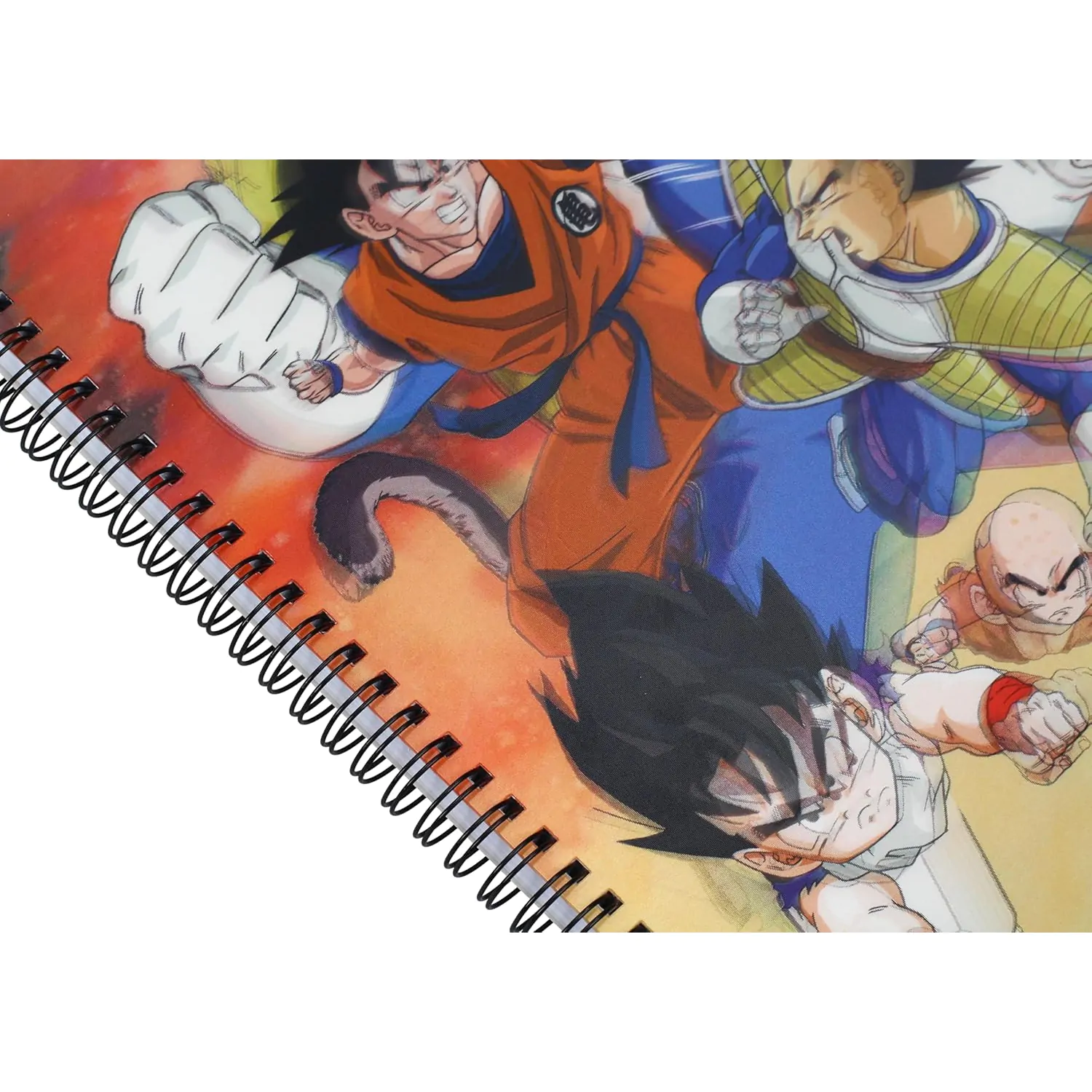 Dragon Ball Z Goku vs Vegeta A4 beležka fotografija izdelka