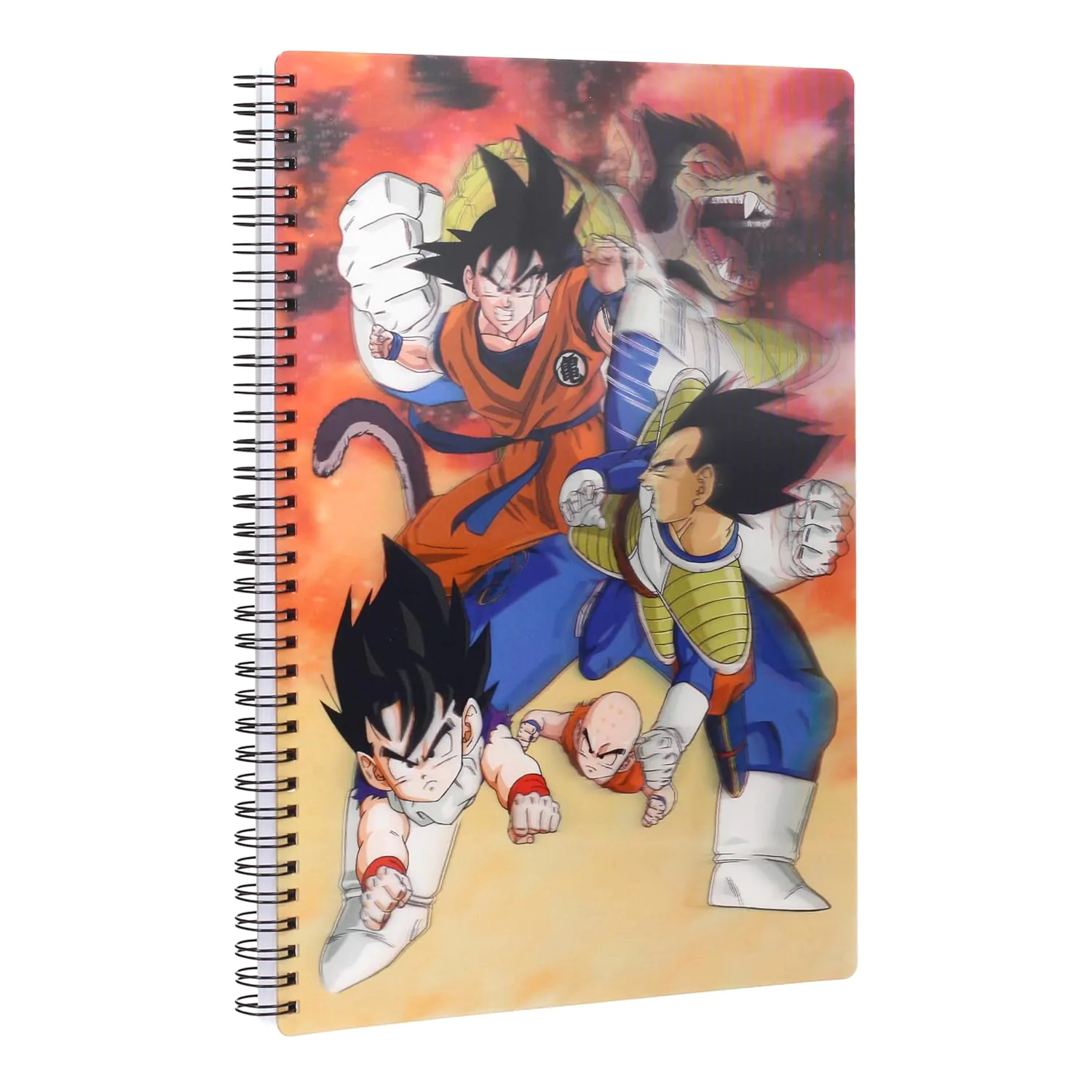 Dragon Ball Z Goku vs Vegeta A4 beležka fotografija izdelka