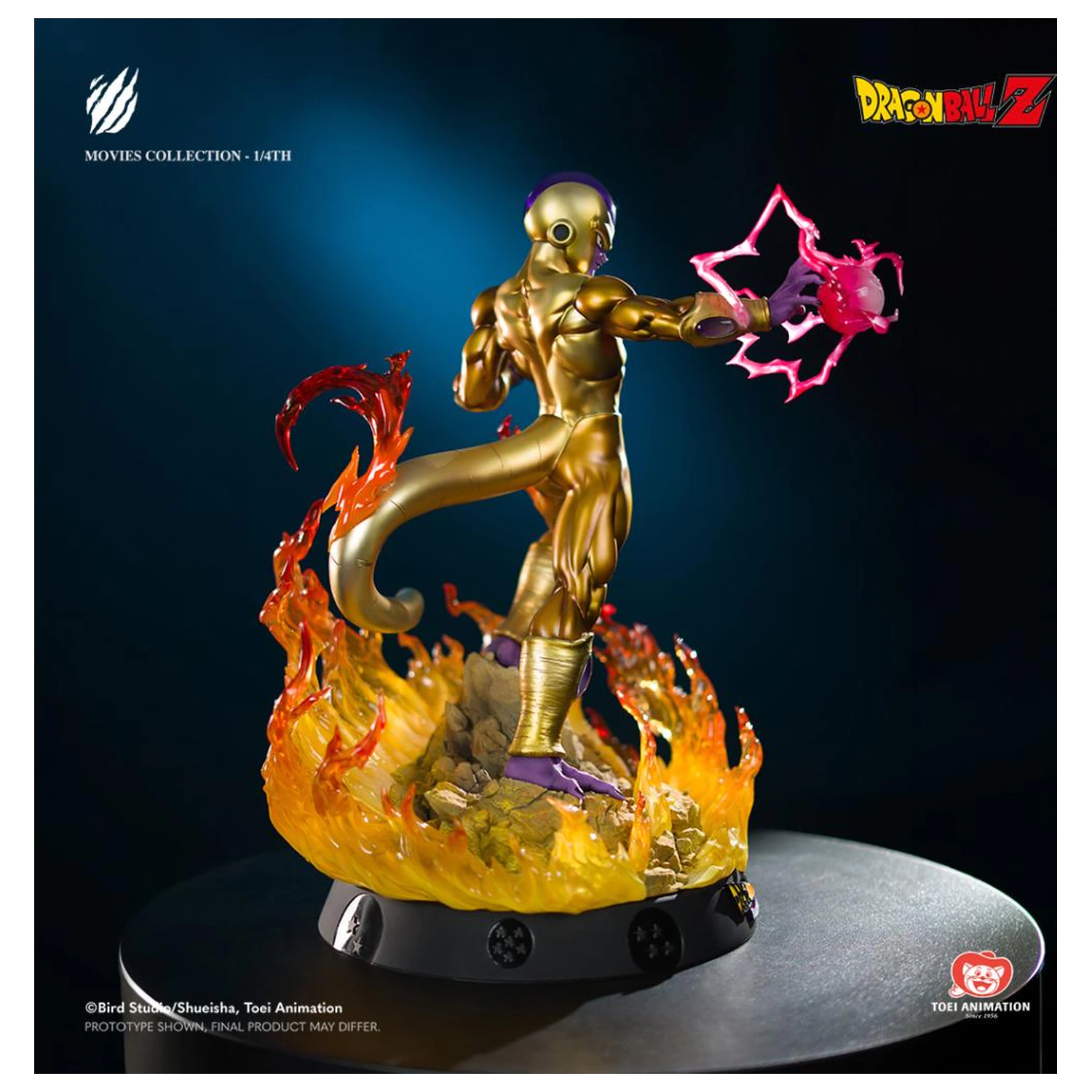 Dragon Ball Z - Golden Frieza kip Movie Collection znamke Tsume 49 cm fotografija izdelka
