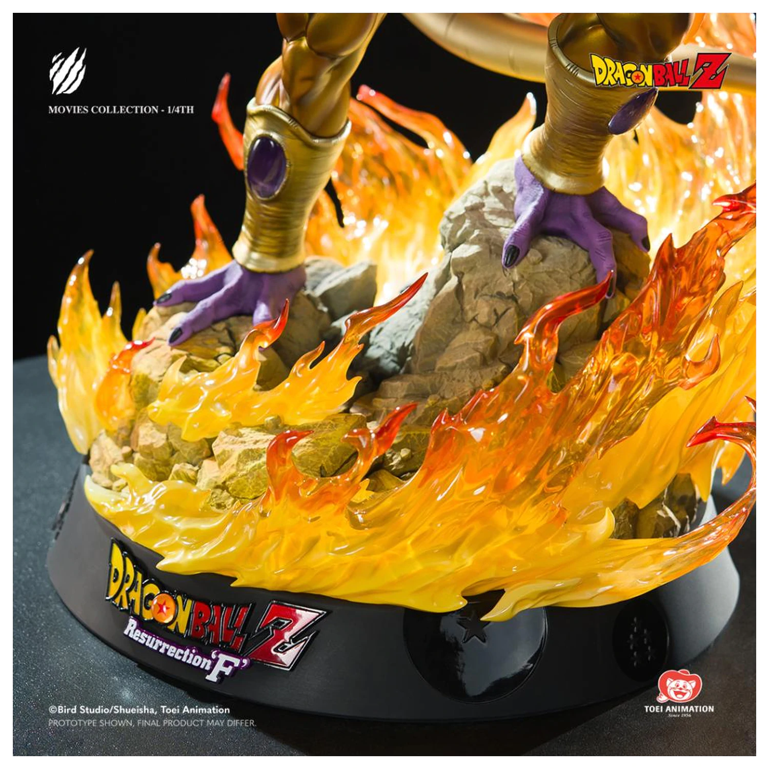 Dragon Ball Z - Golden Frieza kip Movie Collection znamke Tsume 49 cm fotografija izdelka