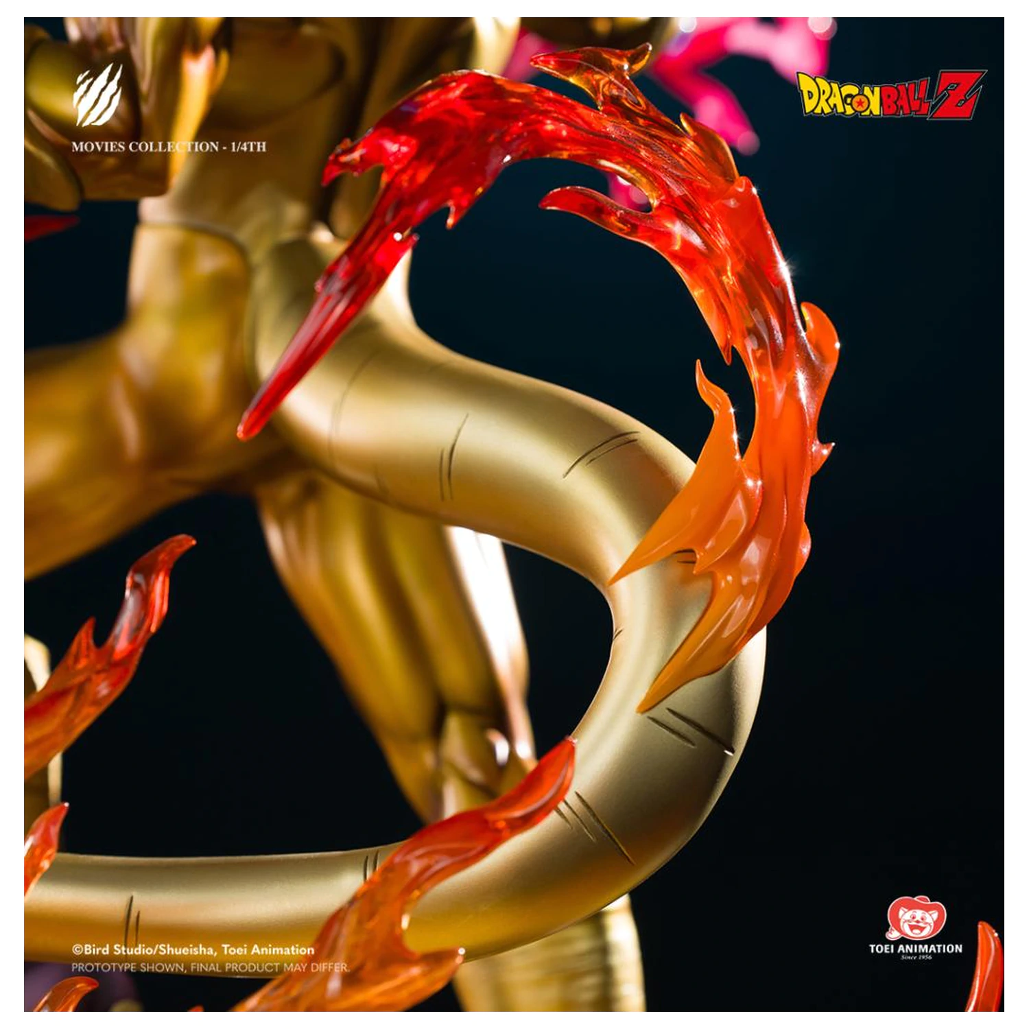 Dragon Ball Z - Golden Frieza kip Movie Collection znamke Tsume 49 cm fotografija izdelka