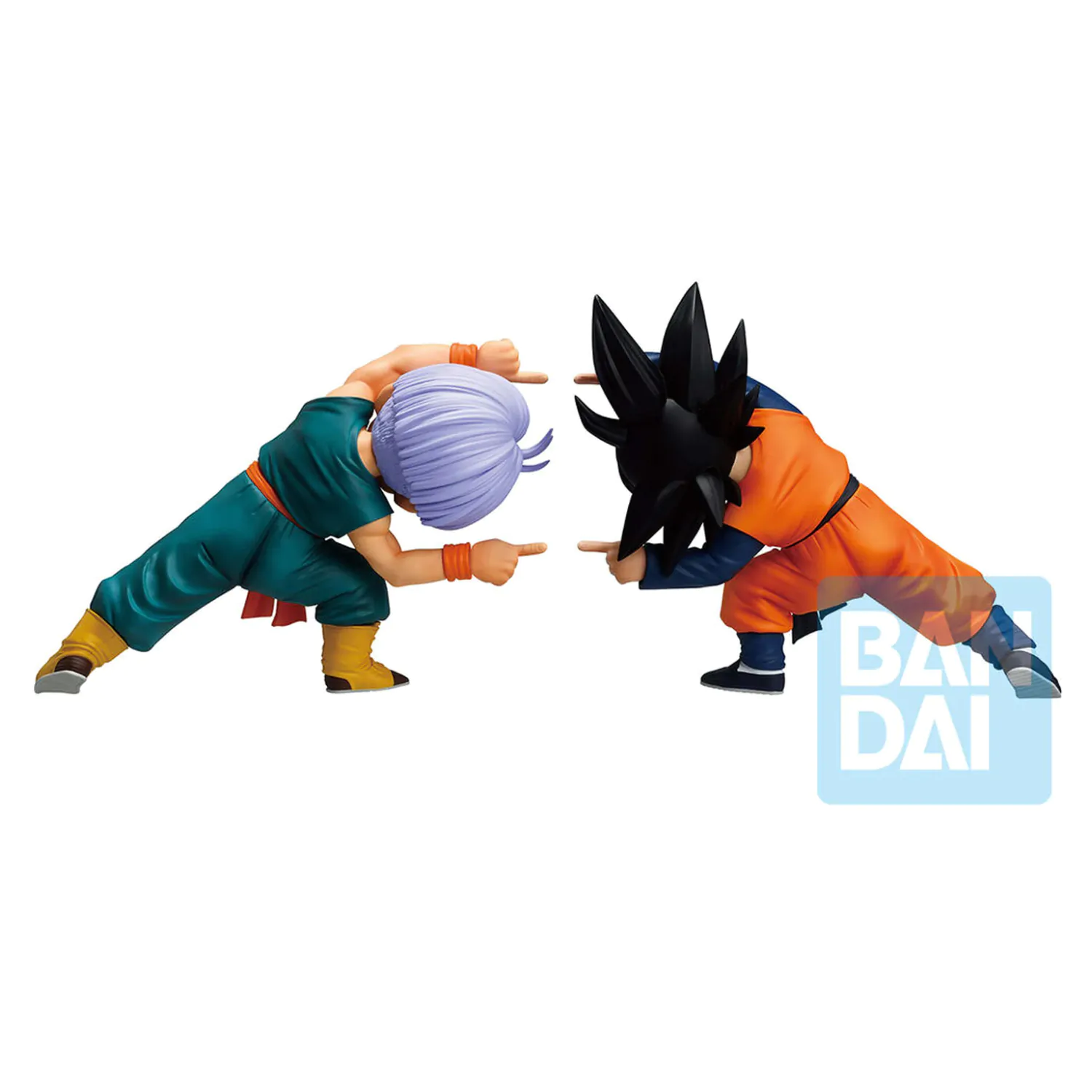 Dragon Ball Z Masterlise Bitka Super Saiyan Son Goten & Trunks set 2 Ichibansho figuric 9cm fotografija izdelka
