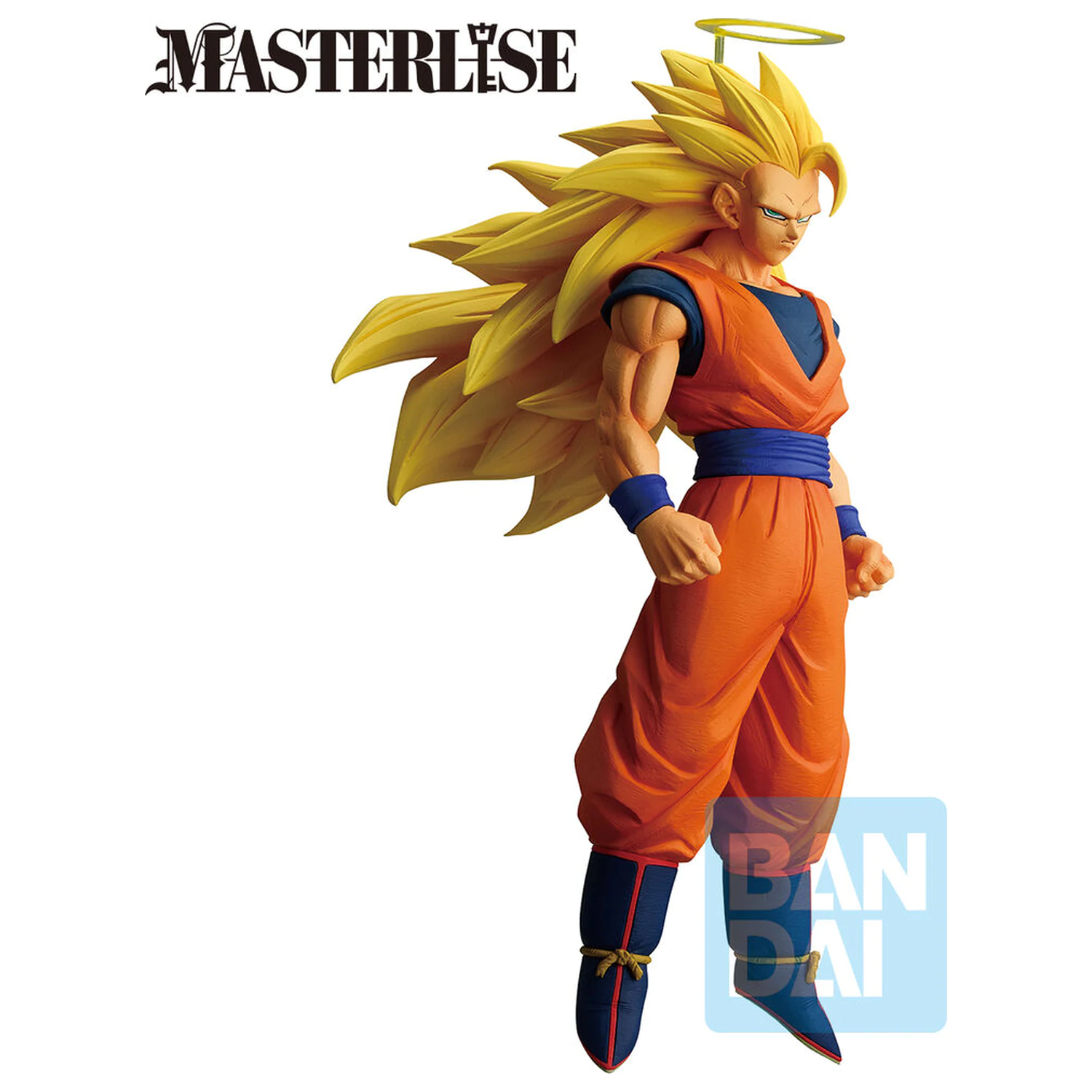 Dragon Ball Z Masterlise Battle of the Super Saiyan - Super Saiyan 3 Son Goku Ichibansho figura 25cm fotografija izdelka