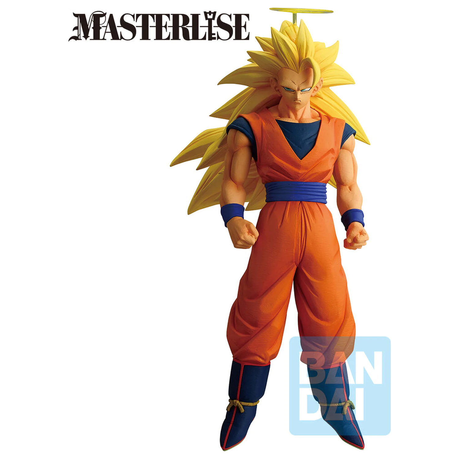 Dragon Ball Z Masterlise Battle of the Super Saiyan - Super Saiyan 3 Son Goku Ichibansho figura 25cm fotografija izdelka