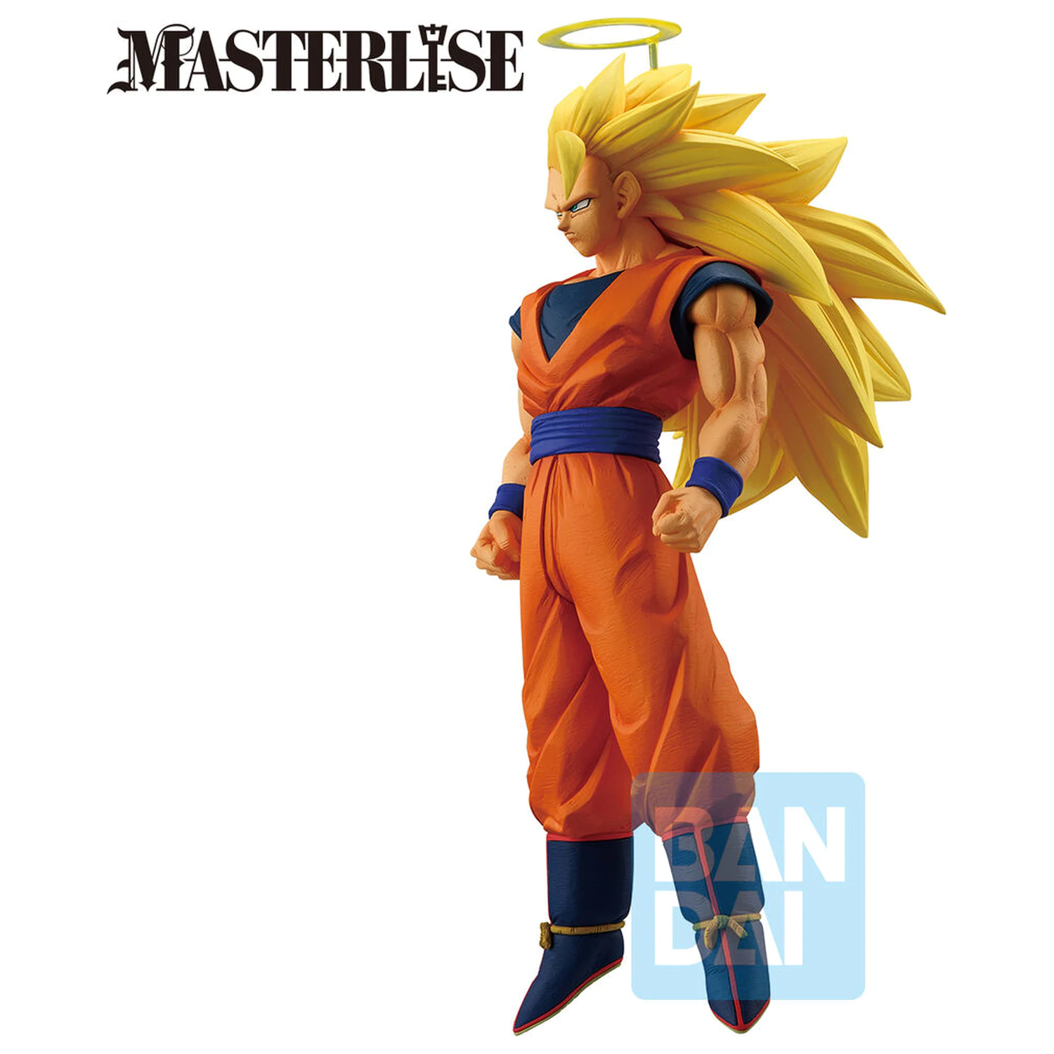 Dragon Ball Z Masterlise Battle of the Super Saiyan - Super Saiyan 3 Son Goku Ichibansho figura 25cm fotografija izdelka