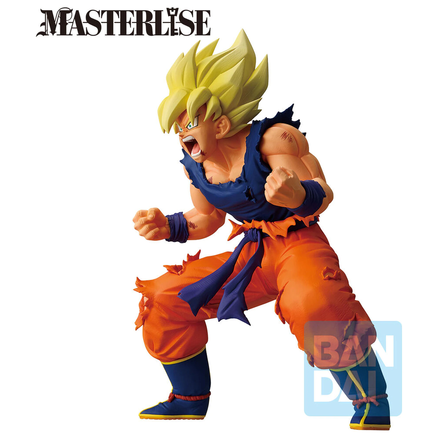 Dragon Ball Z Masterlise Battle of the Super Saiyan - Super Saiyan Son Goku Ichibansho figura 19cm fotografija izdelka