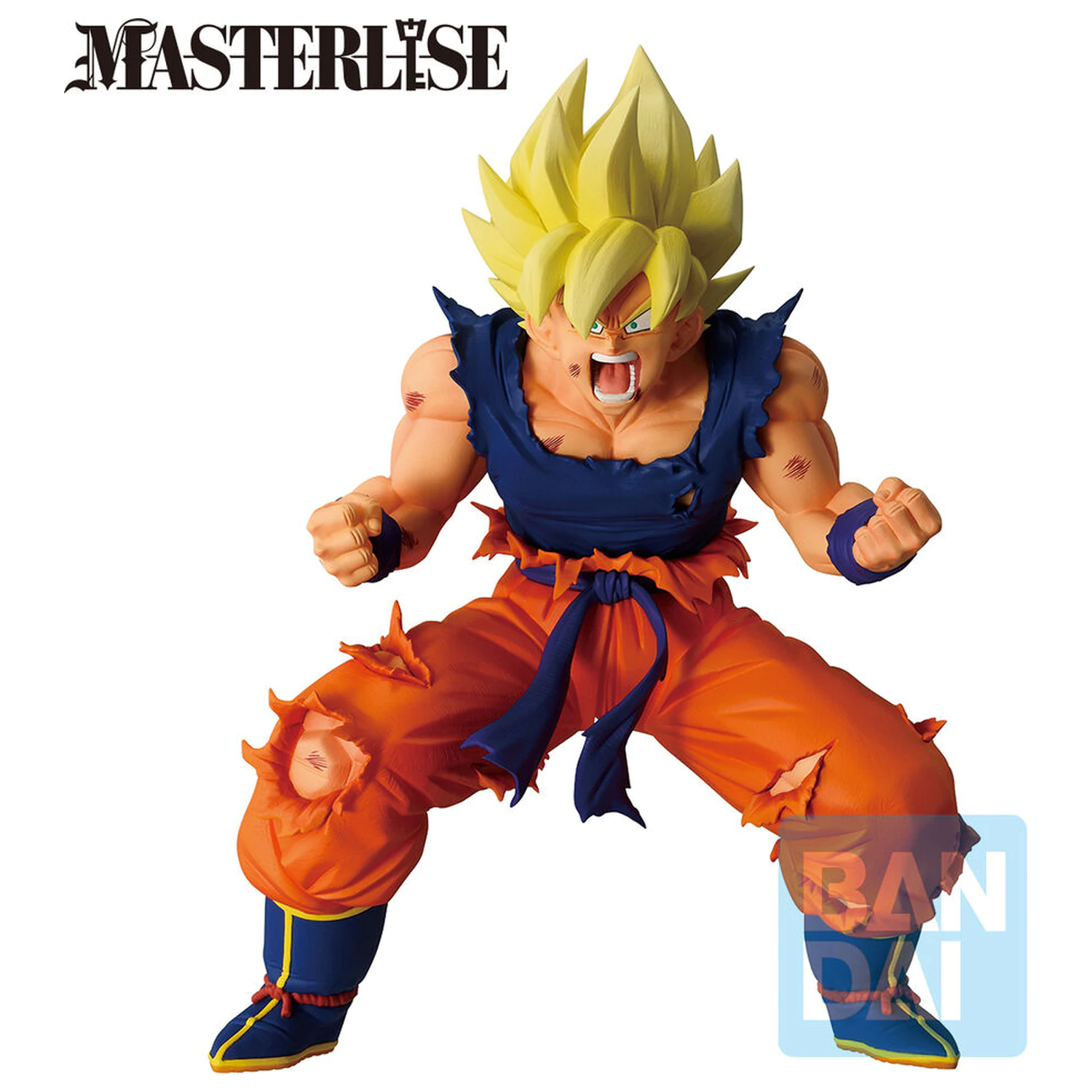 Dragon Ball Z Masterlise Battle of the Super Saiyan - Super Saiyan Son Goku Ichibansho figura 19cm fotografija izdelka