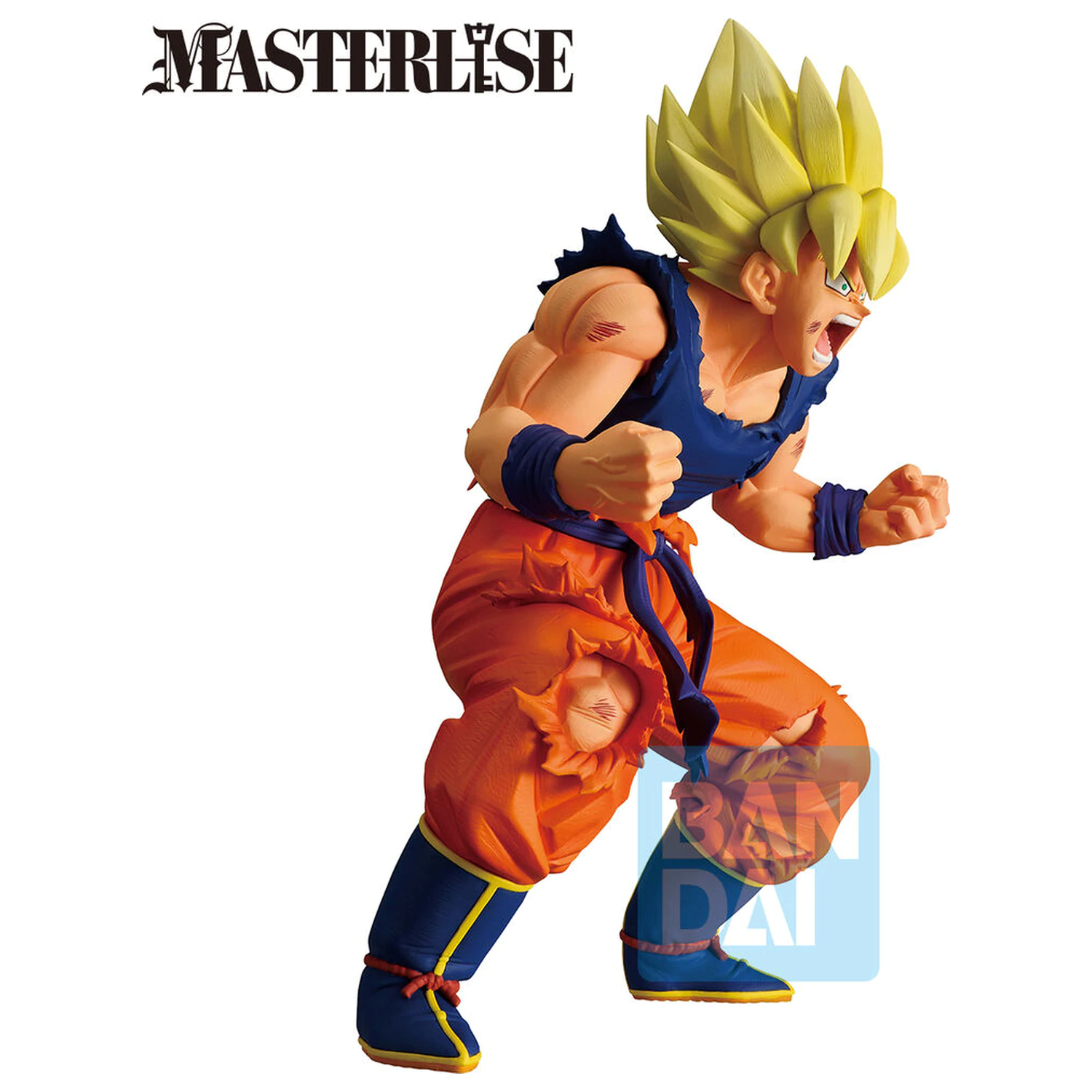 Dragon Ball Z Masterlise Battle of the Super Saiyan - Super Saiyan Son Goku Ichibansho figura 19cm fotografija izdelka
