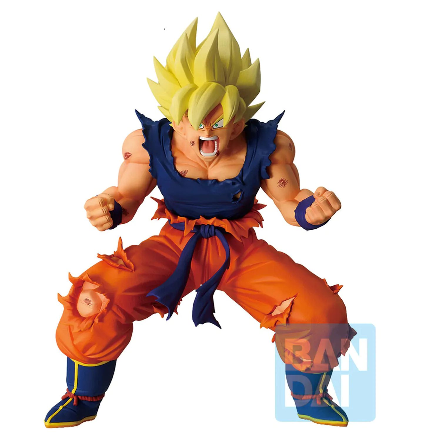 Dragon Ball Z Masterlise Battle of the Super Saiyan - Super Saiyan Son Goku Ichibansho figura 19cm fotografija izdelka