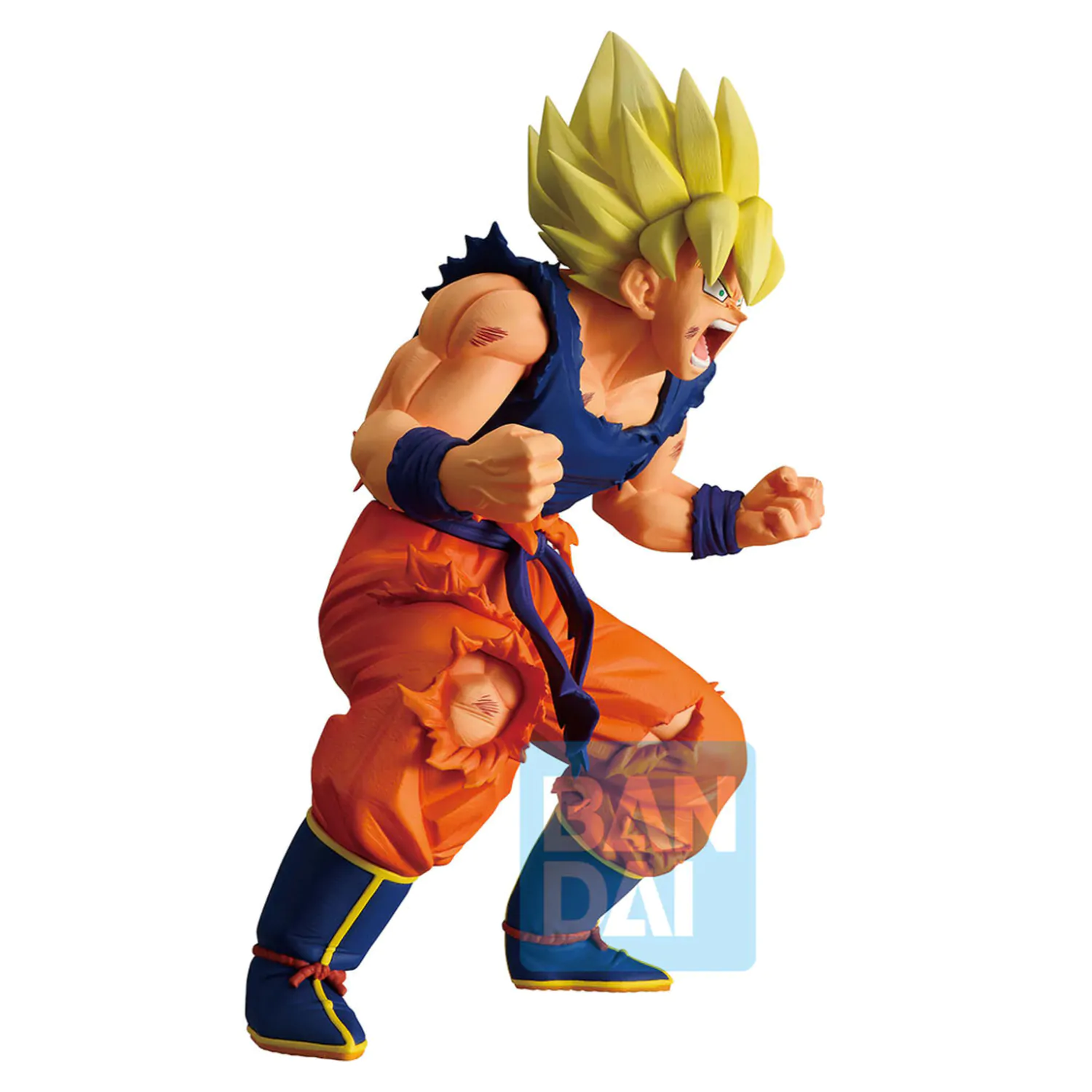 Dragon Ball Z Masterlise Battle of the Super Saiyan - Super Saiyan Son Goku Ichibansho figura 19cm fotografija izdelka