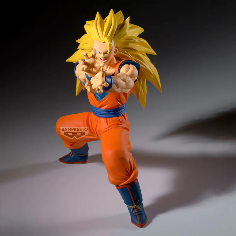 Dragon Ball Z Match Makers Super Saiyan 3 Son Goku proti Majin Buu čista figura 16cm fotografija izdelka