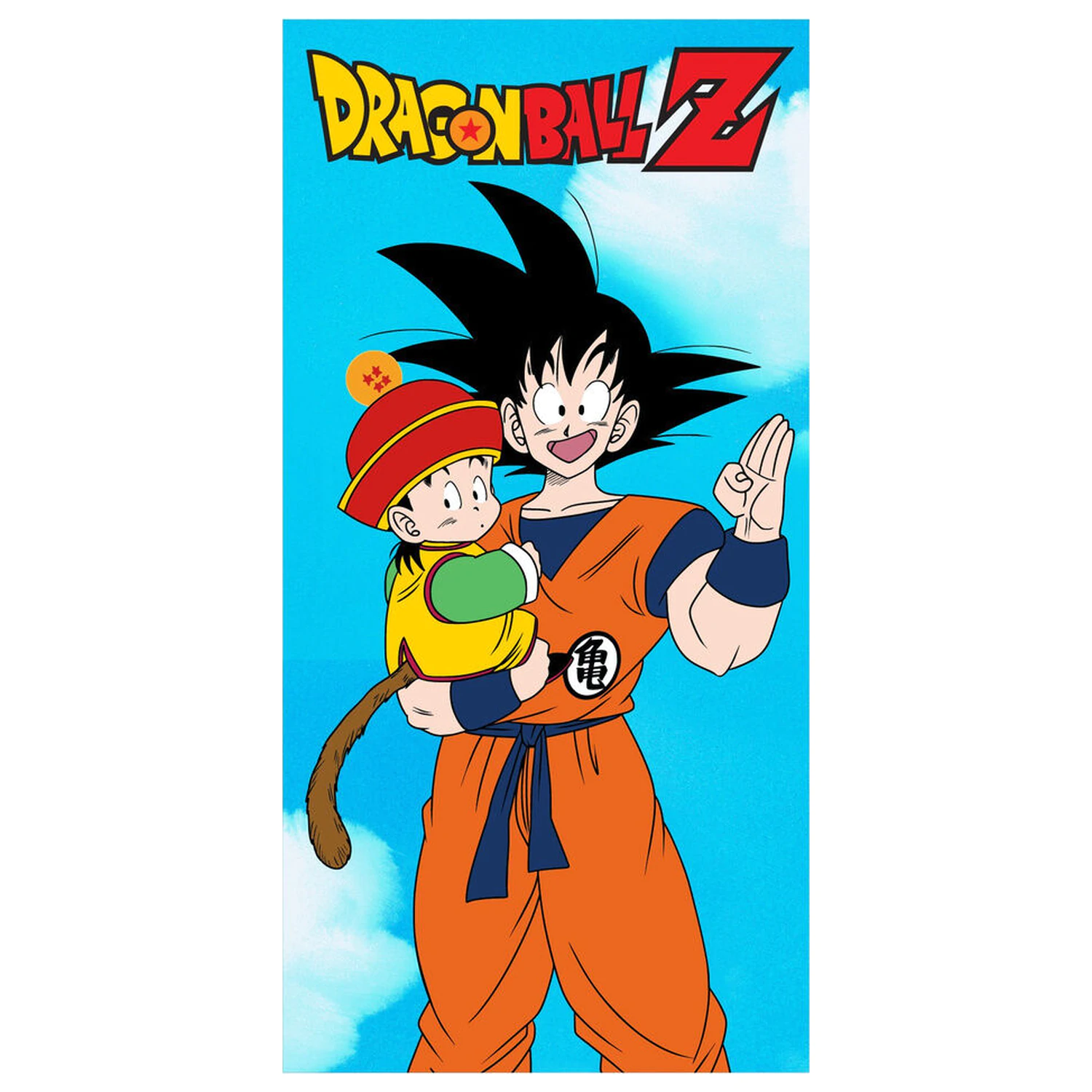 Dragon Ball Z mikrovlaknena brisača za plažo fotografija izdelka