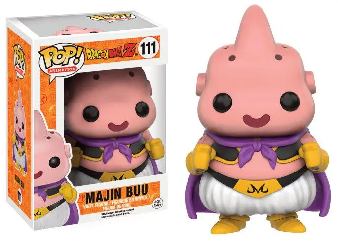 Dragon Ball Z POP! Animation Vinilna Figura Majin Buu 9 cm fotografija izdelka