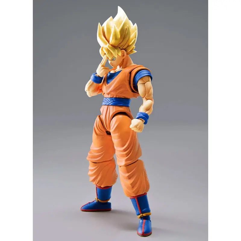 Dragon Ball Z Rise Standard Super Saiyan Goku New Version Model Kit 16 cm fotografija izdelka