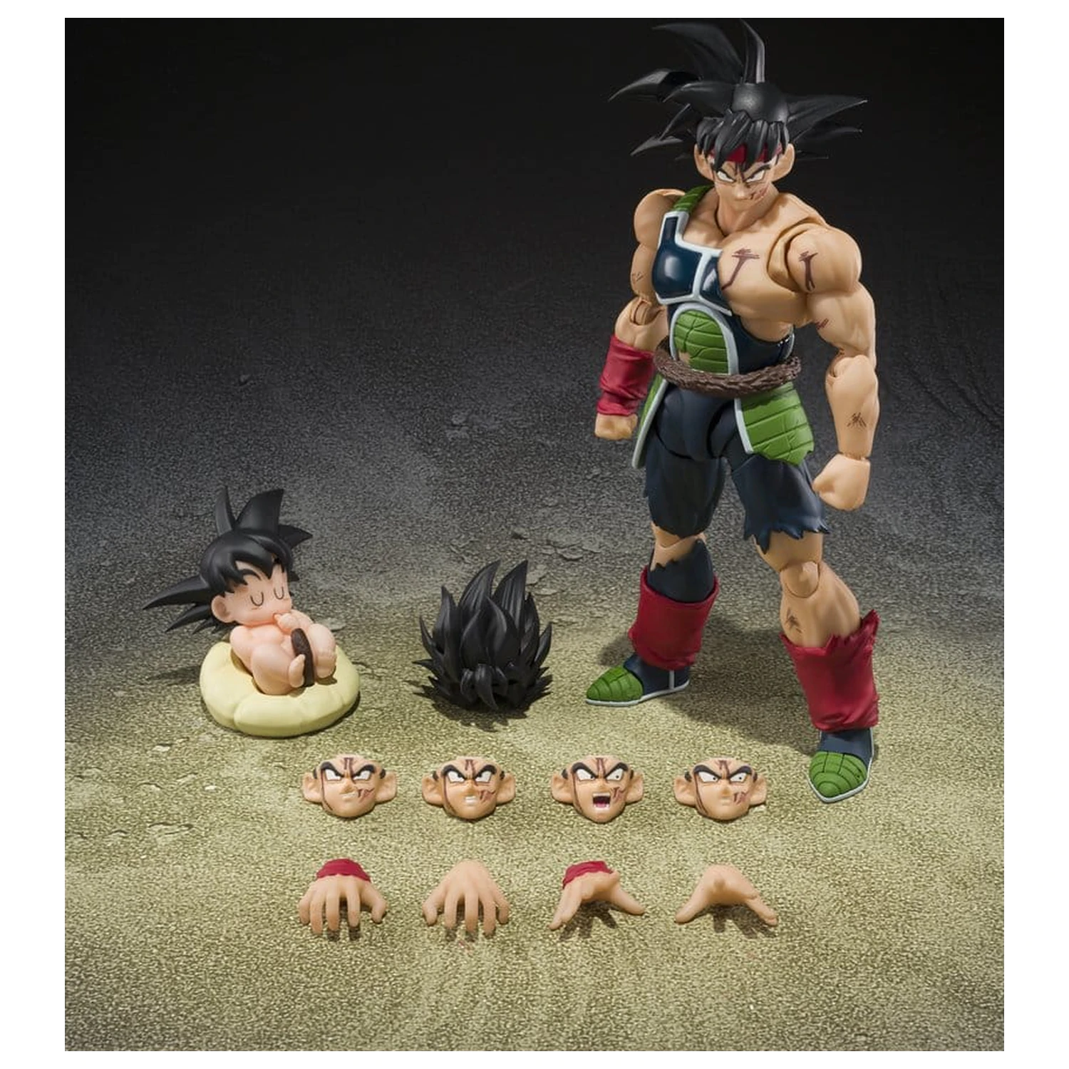 Dragon Ball Z S.H. Figuarts akcijska figura Bardock the Father of Goku 15 cm fotografija izdelka