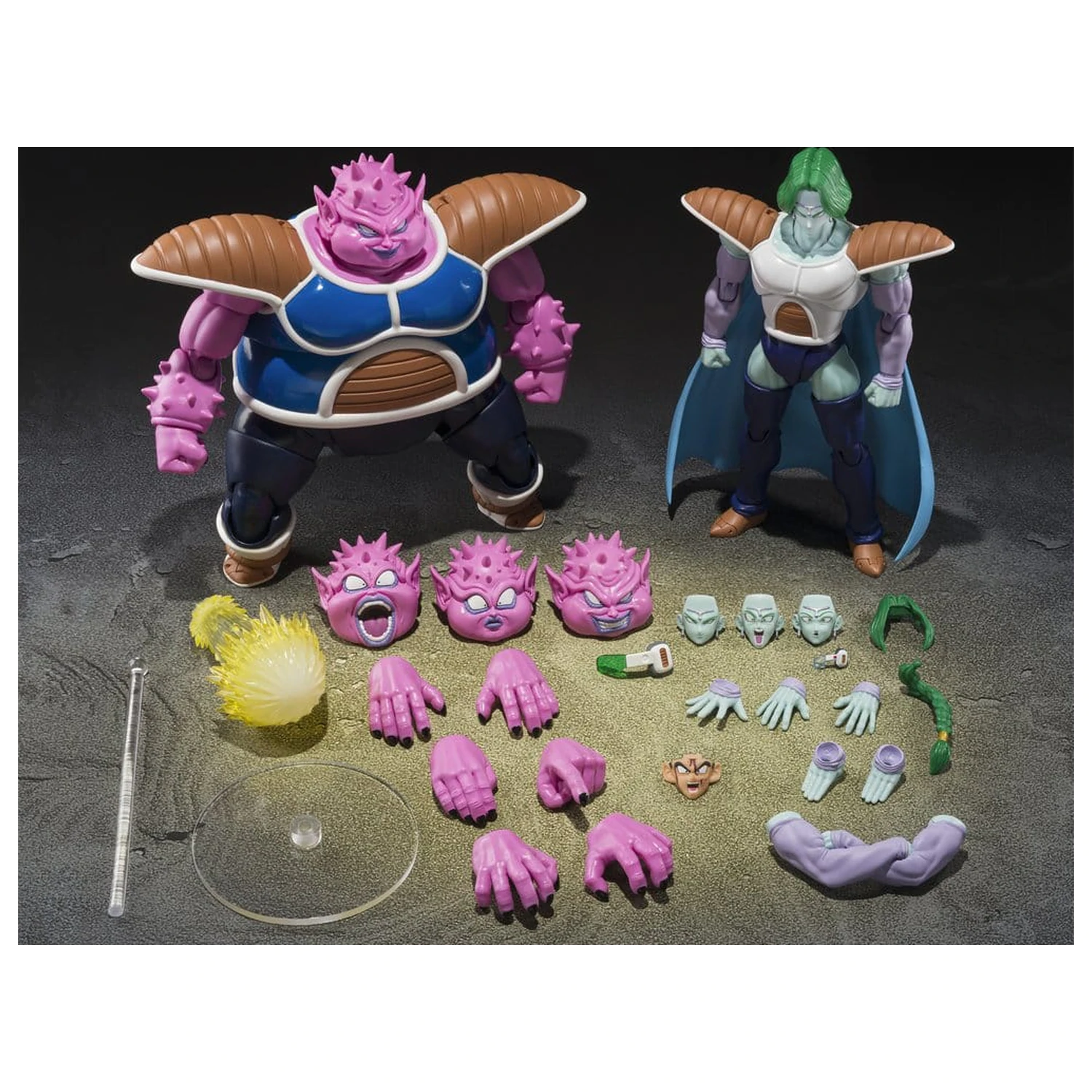 Dragon Ball Z S.H. Figuarts akcijska figura Dodoria & Zarbon Bardock the Father of Goku 16 cm fotografija izdelka