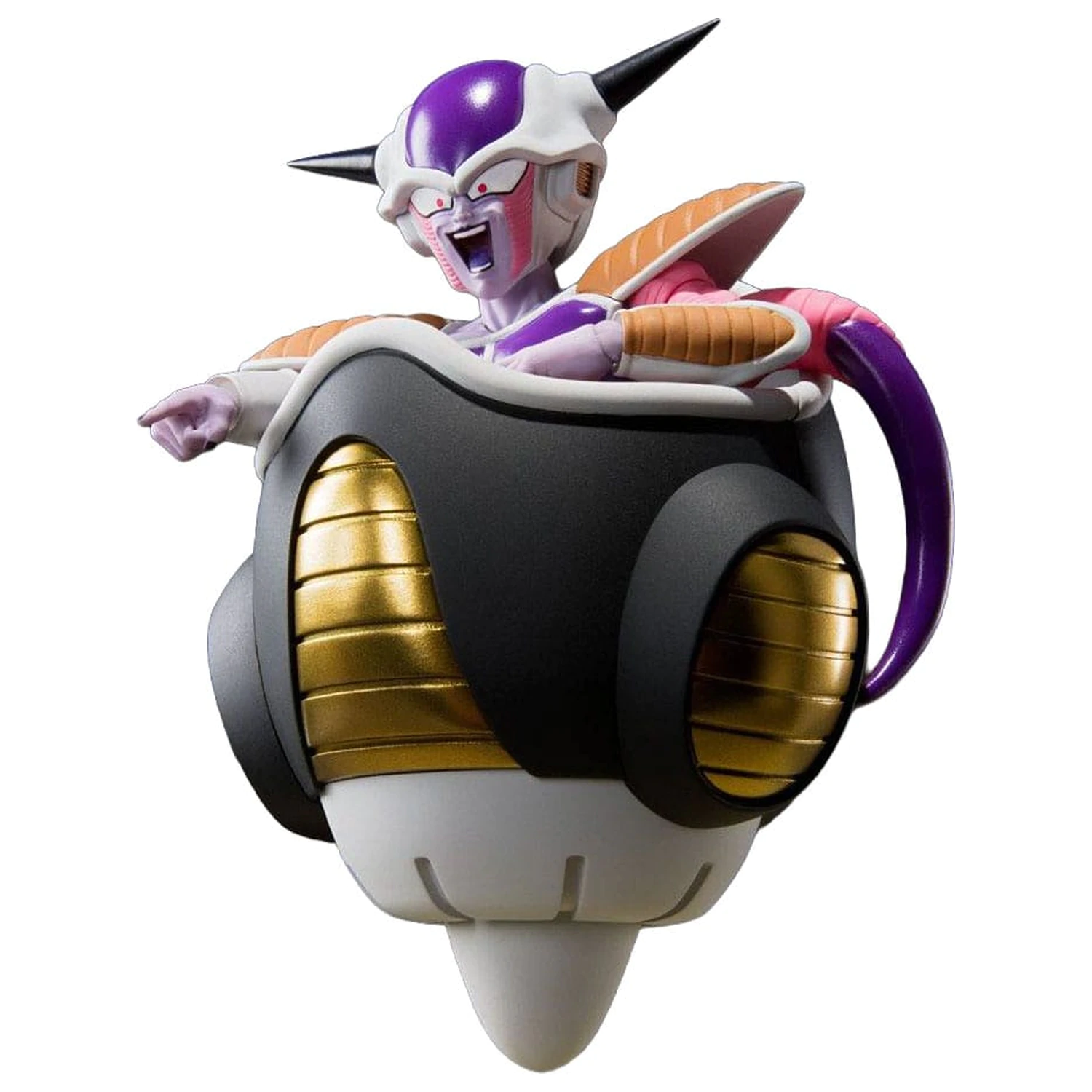 Dragon Ball Z S.H. Figuarts akcijska figura Frieza (First Form) & Frieza Pod Reissue 11 cm fotografija izdelka