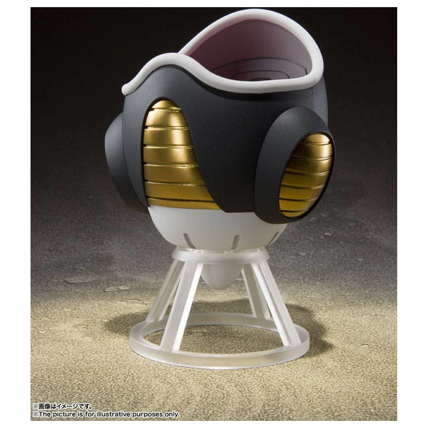 Dragon Ball Z S.H. Figuarts akcijska figura Frieza (First Form) & Frieza Pod Reissue 11 cm fotografija izdelka