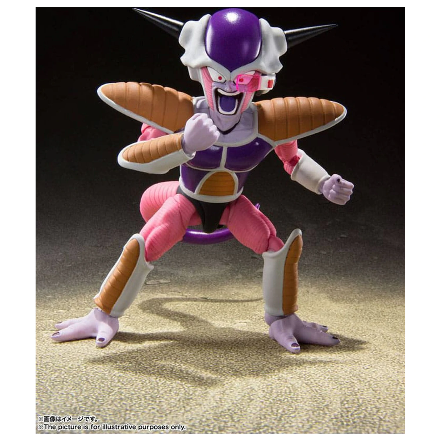 Dragon Ball Z S.H. Figuarts akcijska figura Frieza (First Form) & Frieza Pod Reissue 11 cm fotografija izdelka