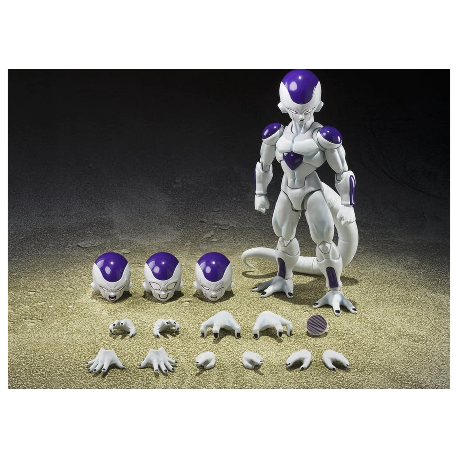 Dragon Ball Z S.H.Figuarts akcijska figura Frieza Fourth Form The Universe's Bottomless Power 12 cm fotografija izdelka