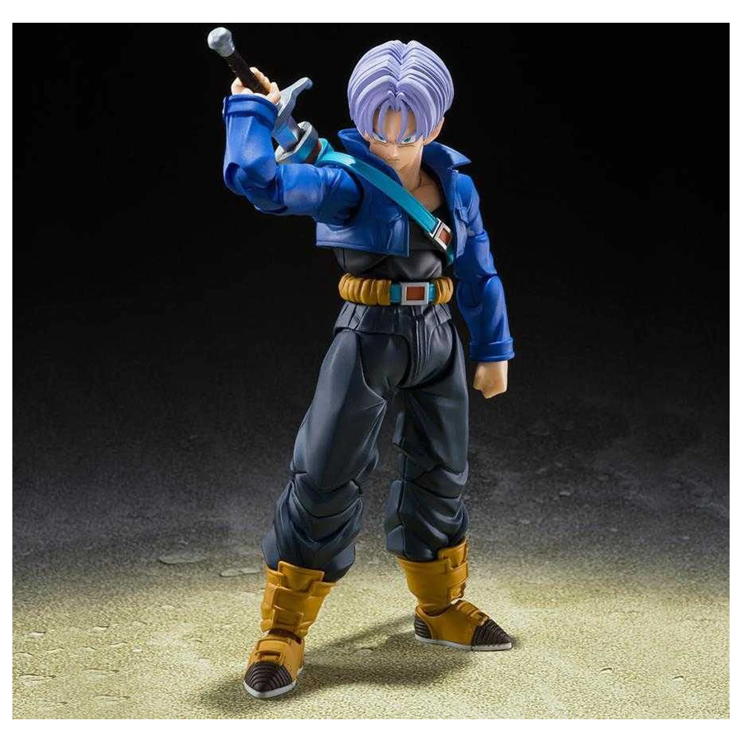 Dragon Ball Z S.H. Figuarts Akcijska figura Super Saiyan Trunks The Boy from the Future 14 cm fotografija izdelka