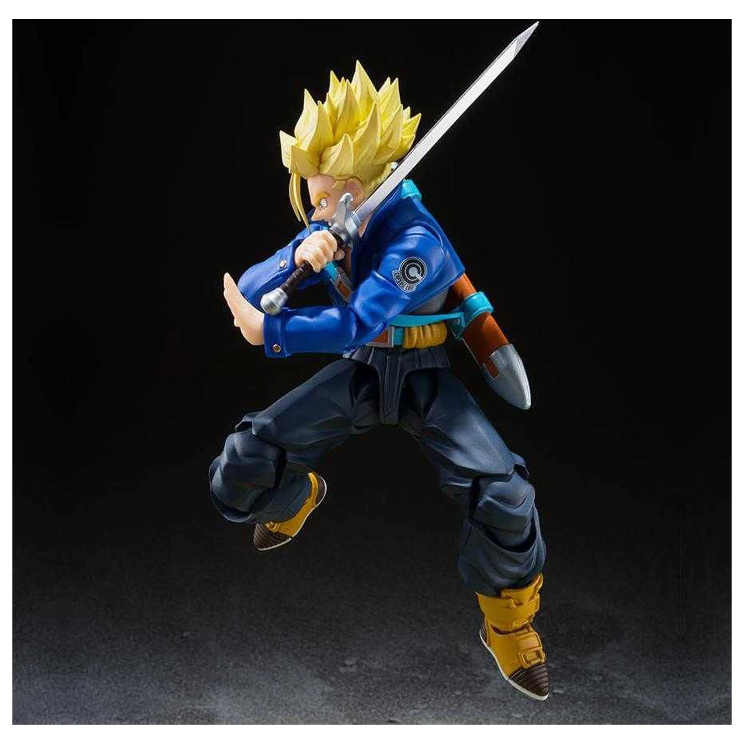 Dragon Ball Z S.H. Figuarts Akcijska figura Super Saiyan Trunks The Boy from the Future 14 cm fotografija izdelka