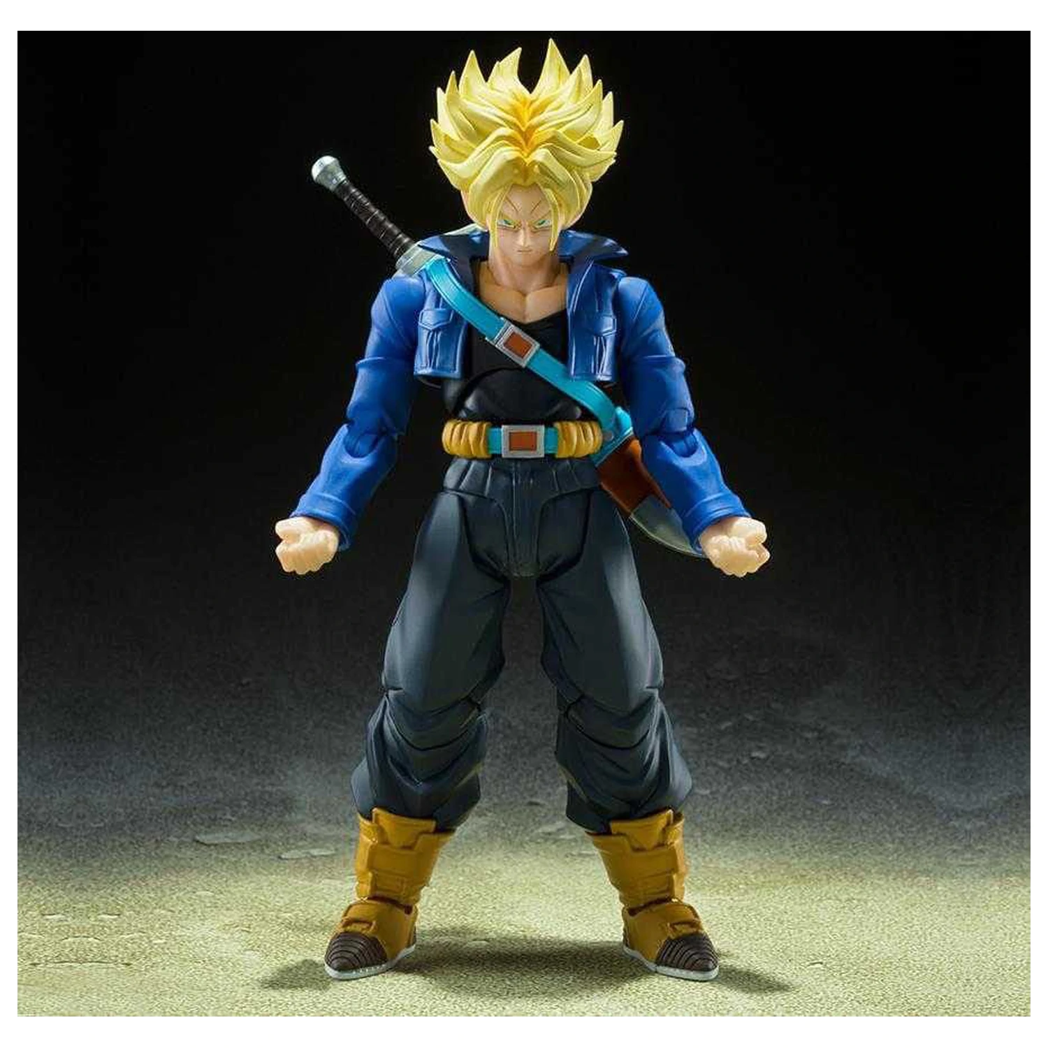 Dragon Ball Z S.H. Figuarts Akcijska figura Super Saiyan Trunks The Boy from the Future 14 cm fotografija izdelka